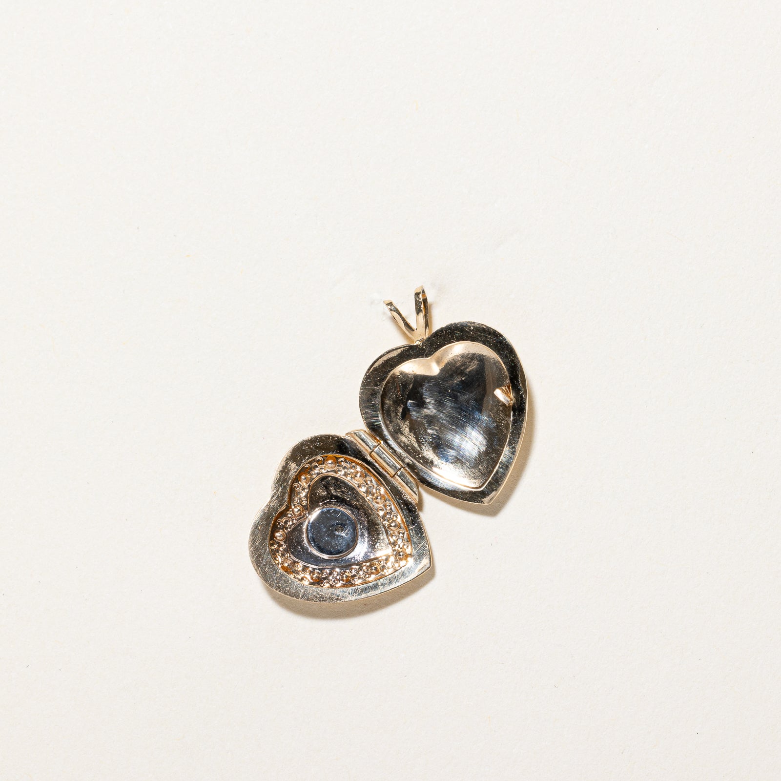0.005ctw Diamond Heart Locket Necklace - Elegant Sterling Silver Pendant for Women - Perfect Gift for Valentine's Day, Anniversary & Special Occasions