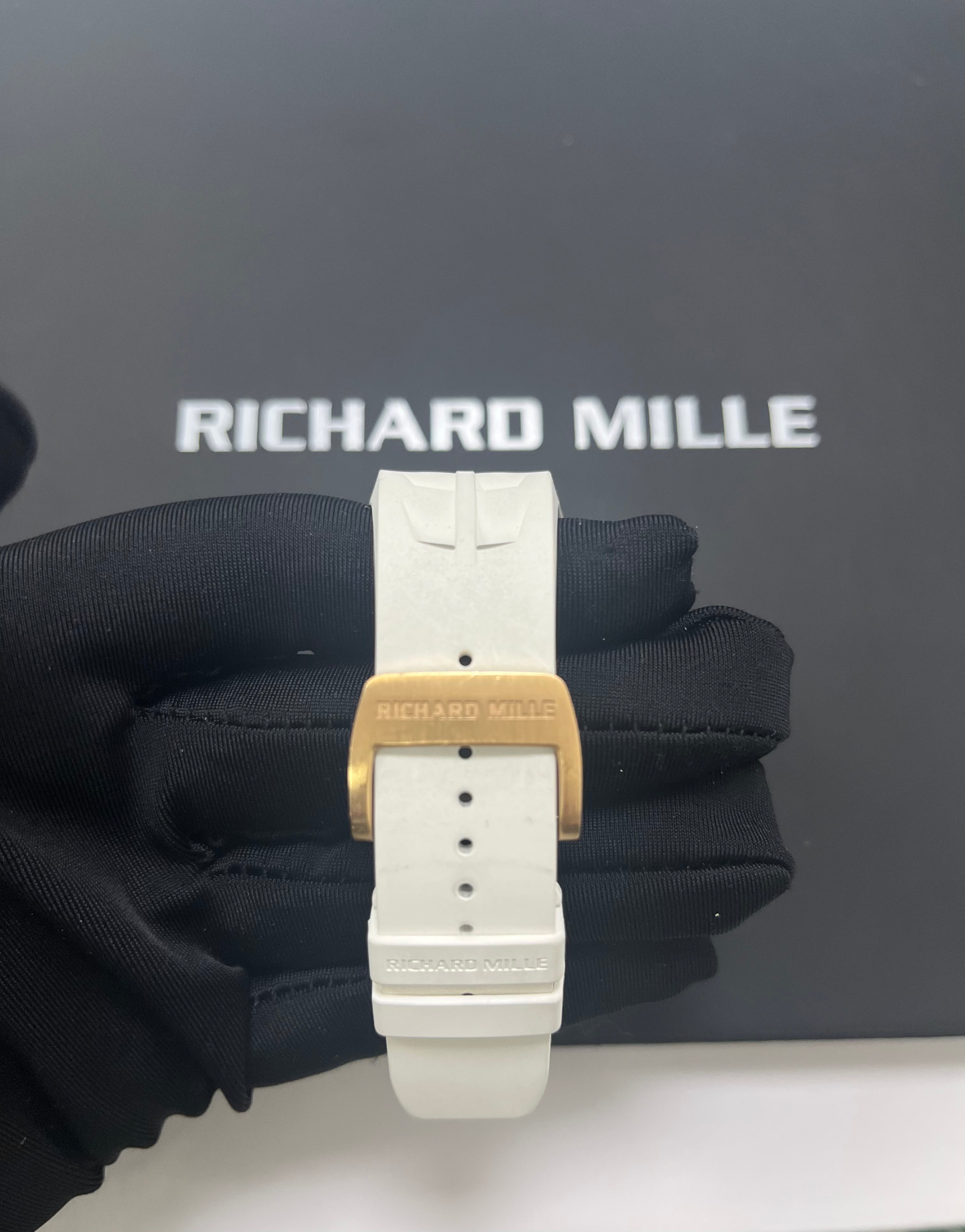 Richard Mille RM 11-03 Rose Gold Titanium Automatic Flyback Chronograph Watch - Luxury Sports Timepiece for Racing Enthusiasts & Collectors