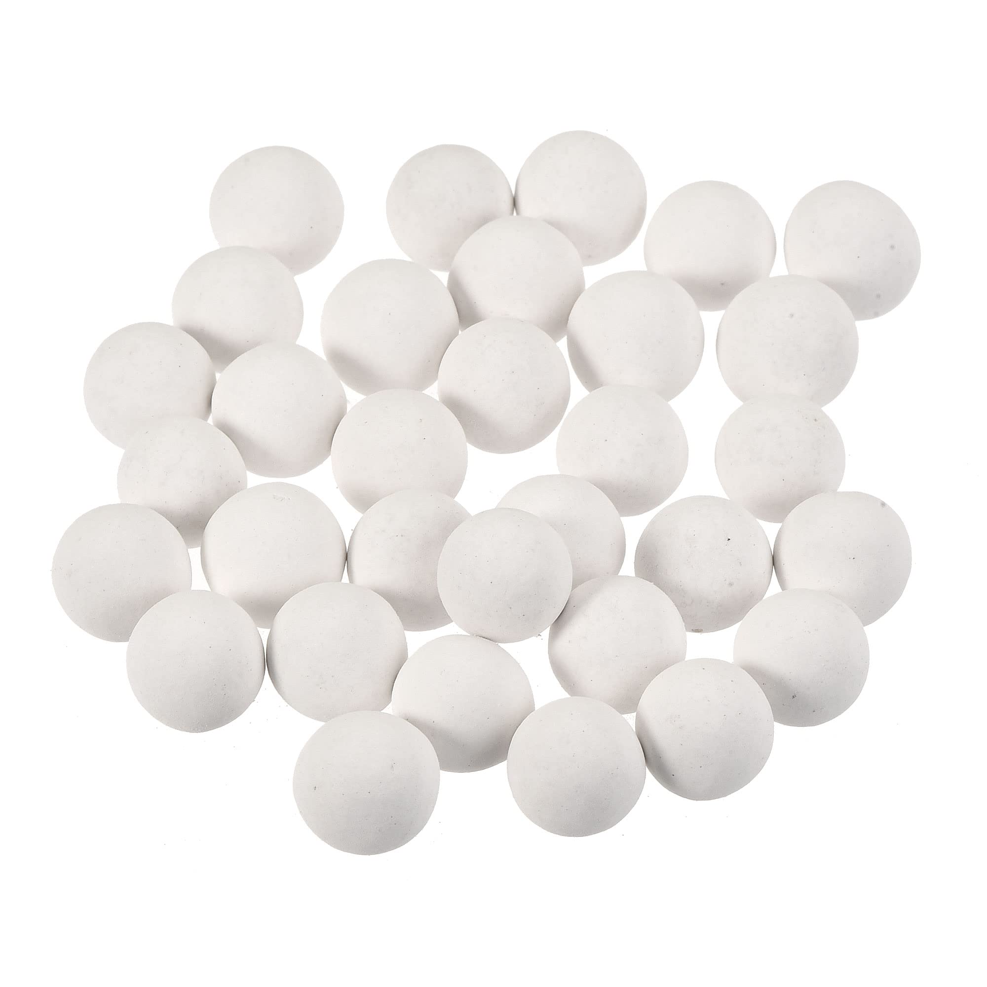 MECCANIXITY 9-10mm White Clay Pebbles (0.88 lbs) - Hydroponic Growing Media, Orchid Potting Balls, Bonsai Soil Decor | Perfect for Indoor Plants, Hydroponics Systems, Flower Vase Fillers & Home Gardening