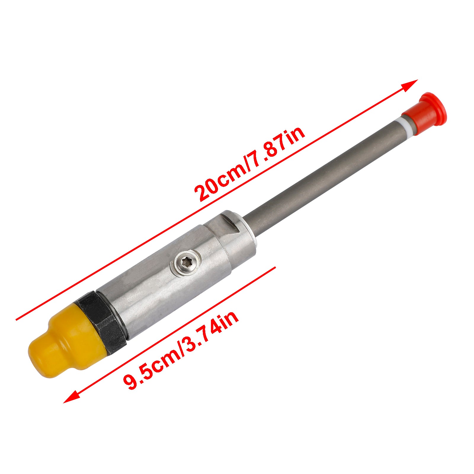 1/6 Sets 4W7018 Diesel Fuel Injector Pencil Nozzle for Caterpillar 3406B Engine - Replacement Part for Heavy-Duty Truck & Equipment Repair