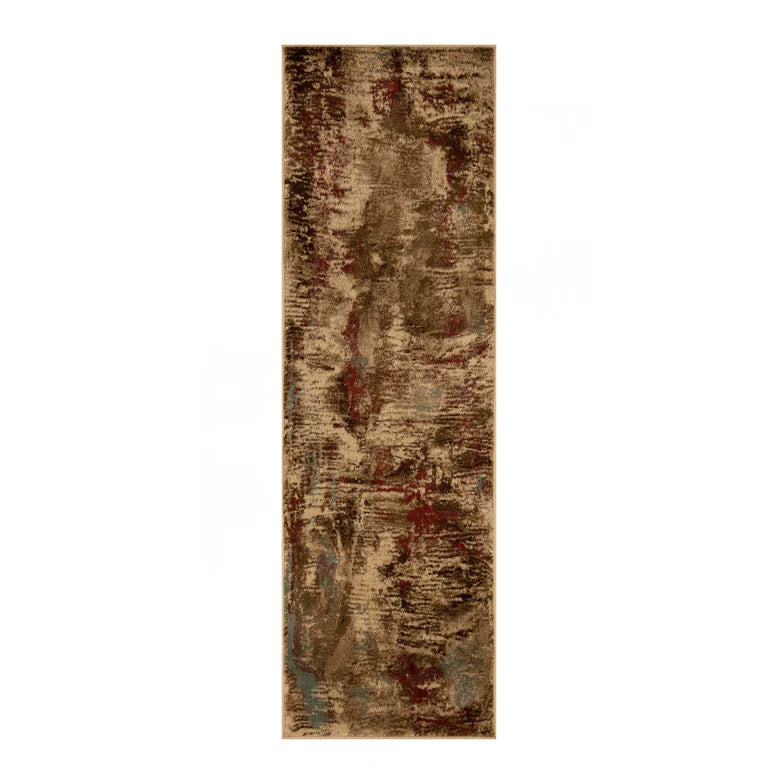 Kahuna Abstract Striped Indoor Area Rug - Soft Modern Bohemian Carpet for Living Room, Bedroom, Nursery - Non-Slip Comfortable Floor Mat for Home Decor