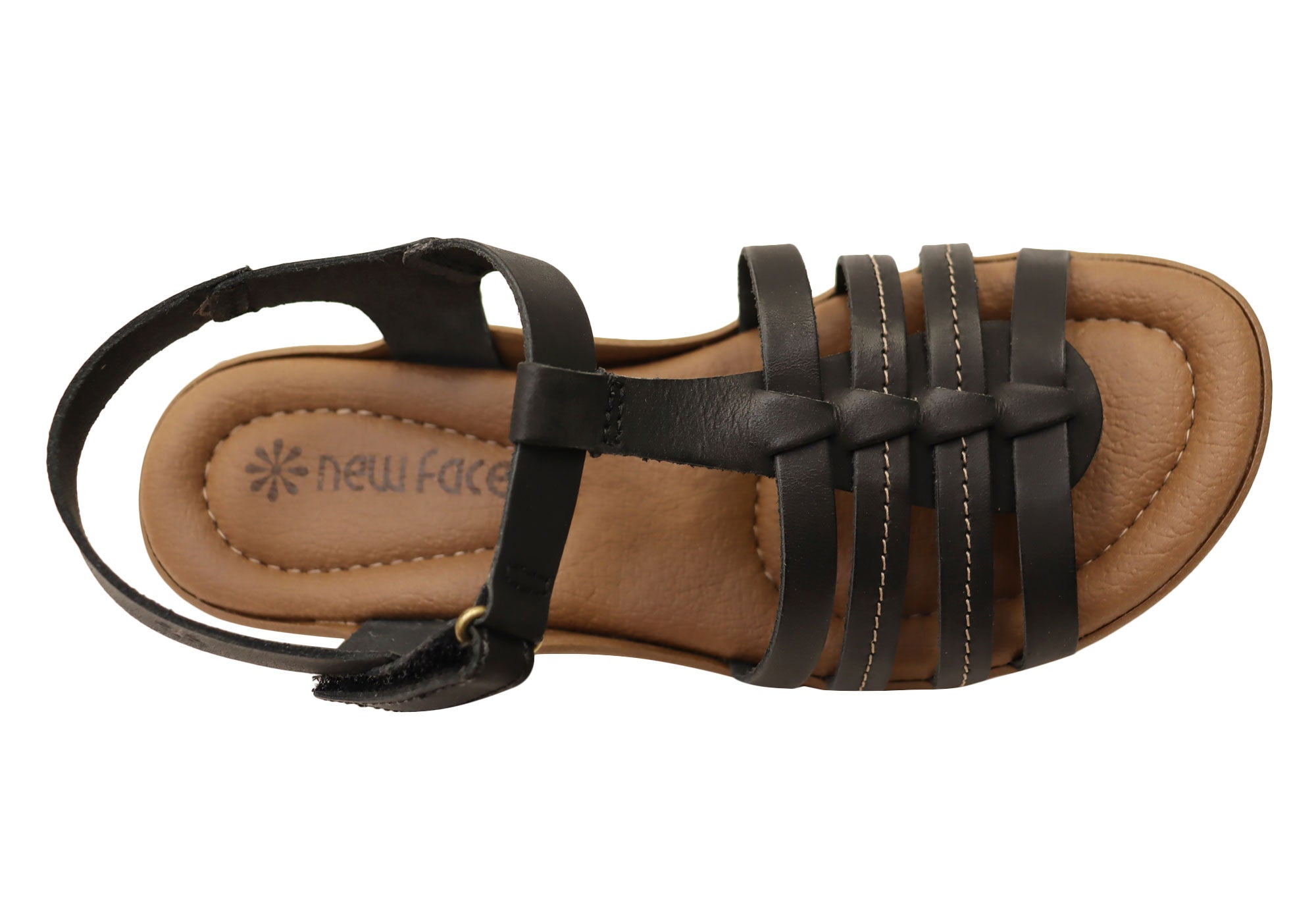 Jaslyn Women's Brazilian Comfortable Leather Low Heel Sandals - New Stylish Casual Summer Shoes for Beach, Vacation & Everyday Wear