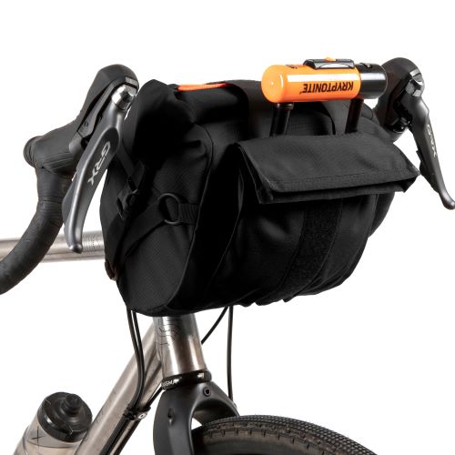 Restrap Bar Pack - Waterproof Bike Handlebar Bag for Cycling & Commuting - Durable Bicycle Storage for Road, Mountain & Urban Bikes - Perfect for Work, Travel & Outdoor Adventures