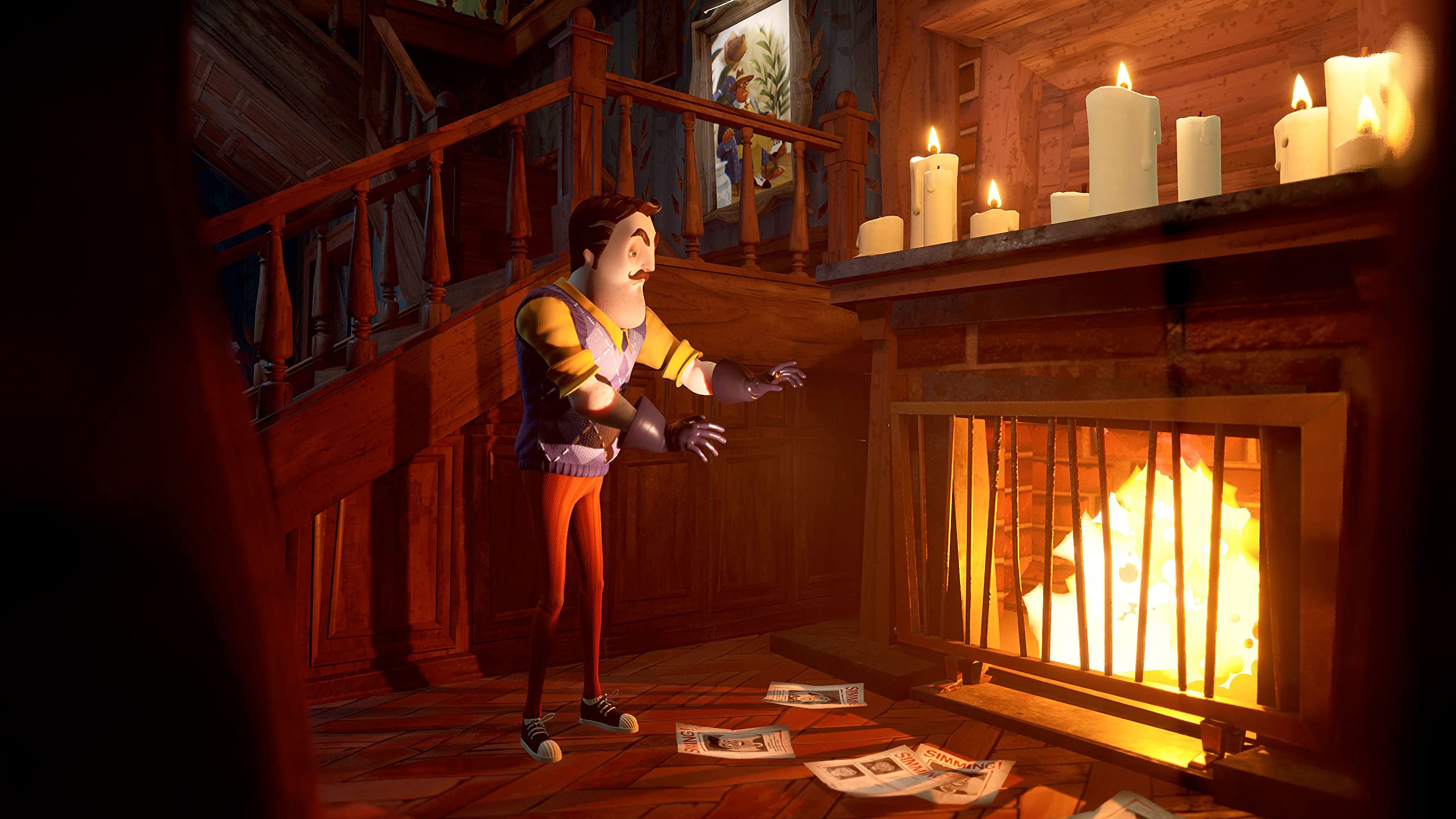 Hello Neighbor 2 for PS5 - Stealth Horror Game | Multiplayer Adventure | Perfect for Family Game Nights & Teen Gamers