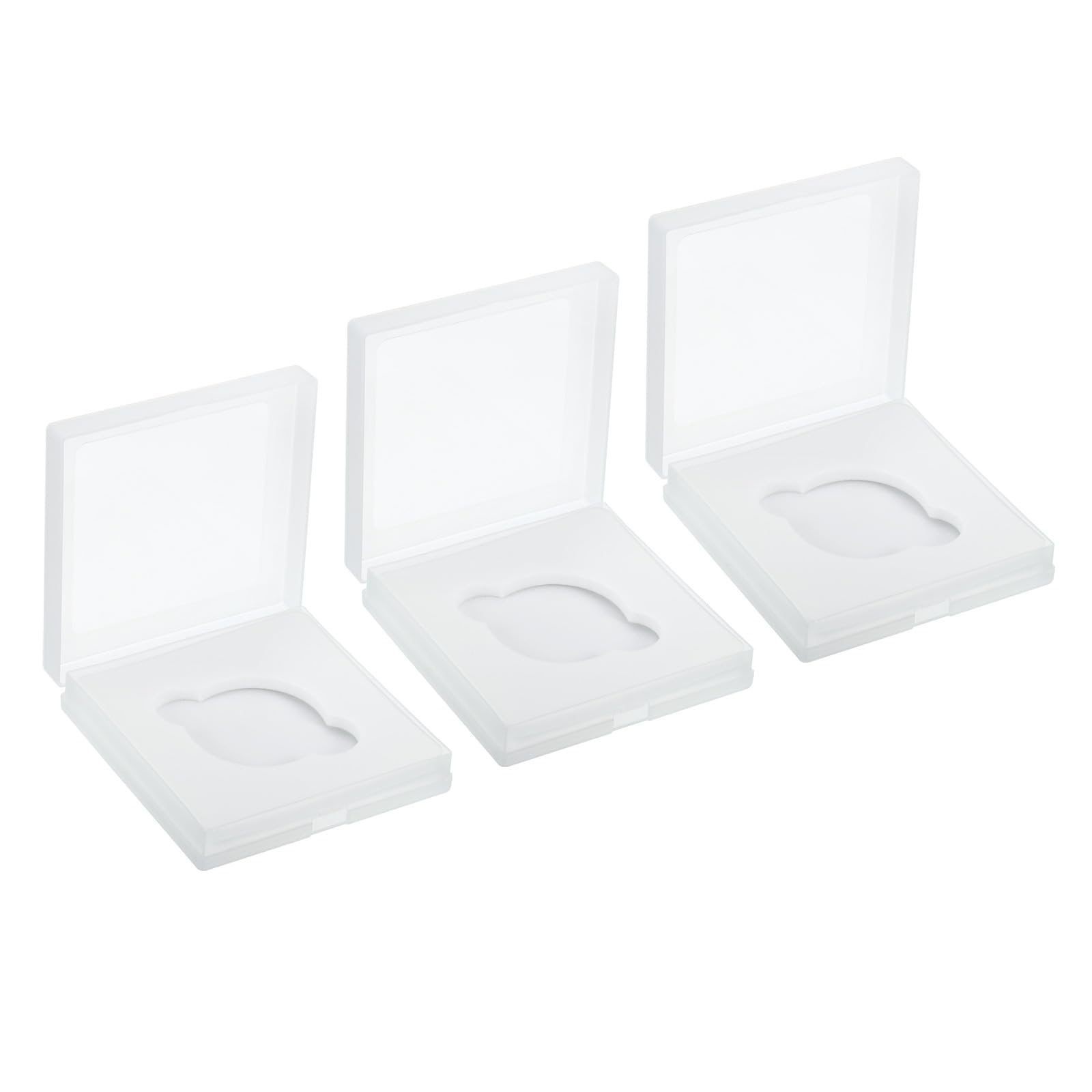 PATIKIL 43mm Camera Lens Filter Storage Case - 3 Pack Waterproof Dustproof Plastic Filter Box for DSLR, Mirrorless Camera Accessories - Perfect for Travel, Outdoor Photography & Professional Gear Organization