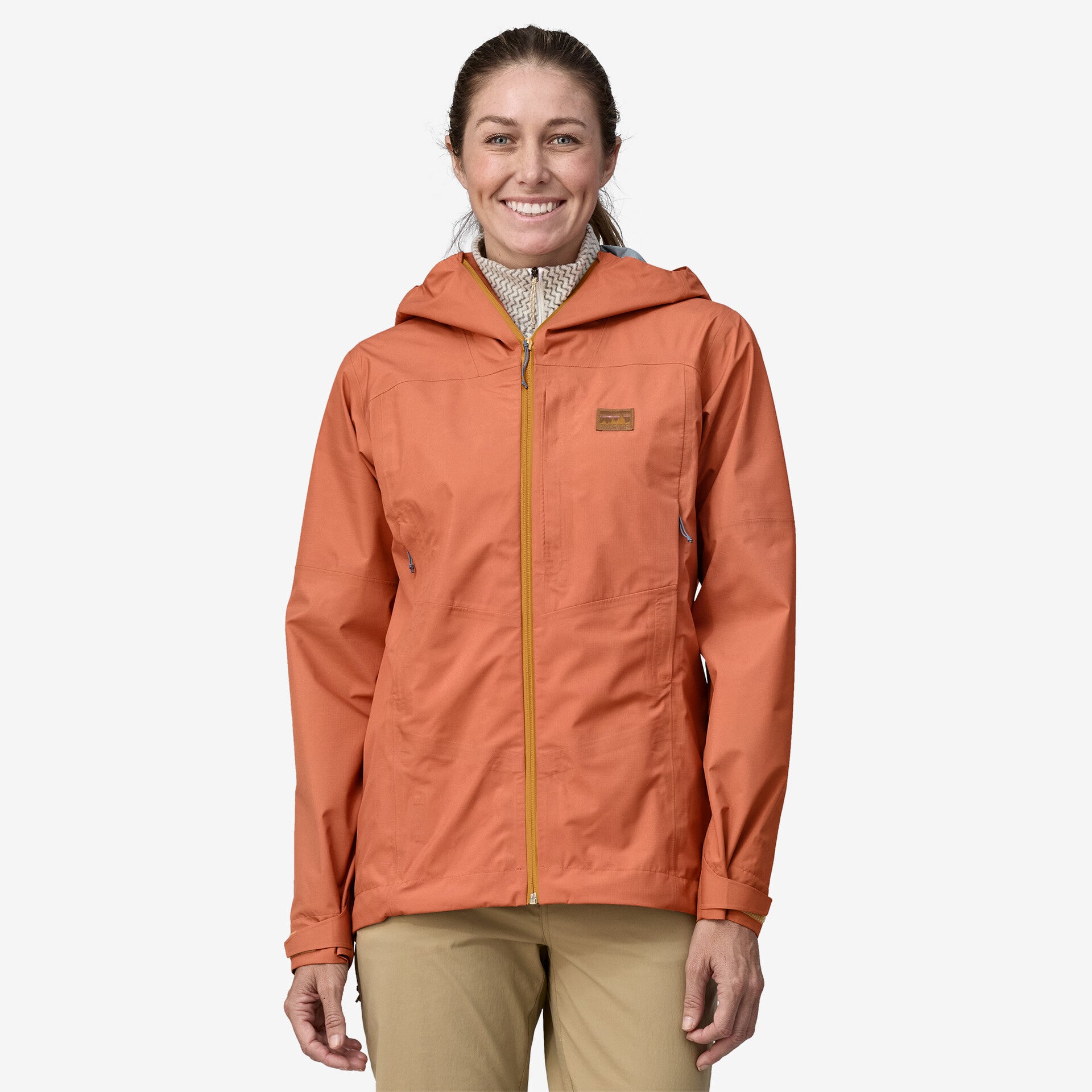 Boulder Fork Women's Waterproof Rain Jacket - Lightweight Windproof Hiking Jacket for Outdoor Activities, Camping & Travel
