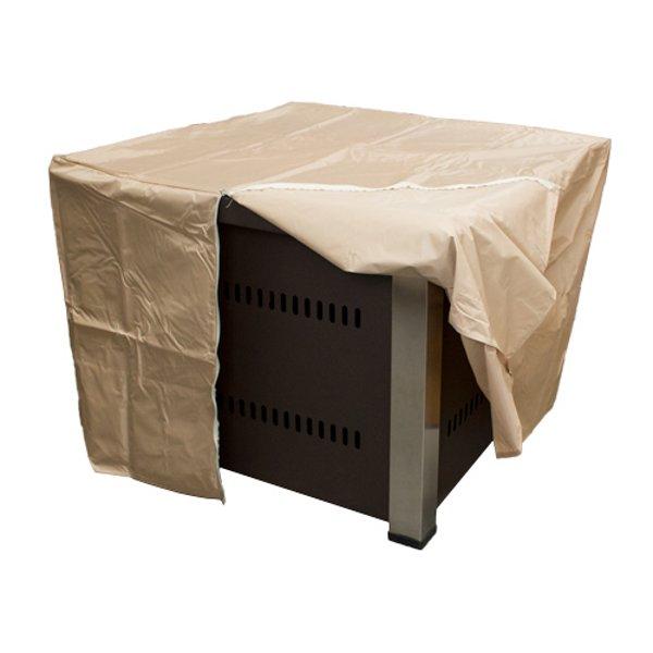 Hiland Heavy Duty Waterproof Propane Fire Pit Cover - Outdoor Patio Heater Protection for All Weather Use - Perfect for Backyard, Camping, and Deck