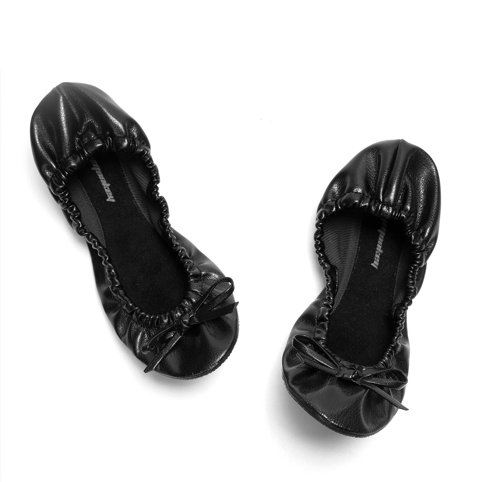 Foldable Ballet Flats for Women - Comfortable & Portable Travel Shoes | Roll Up Walking Shoes for Commuting, Travel & Casual Wear
