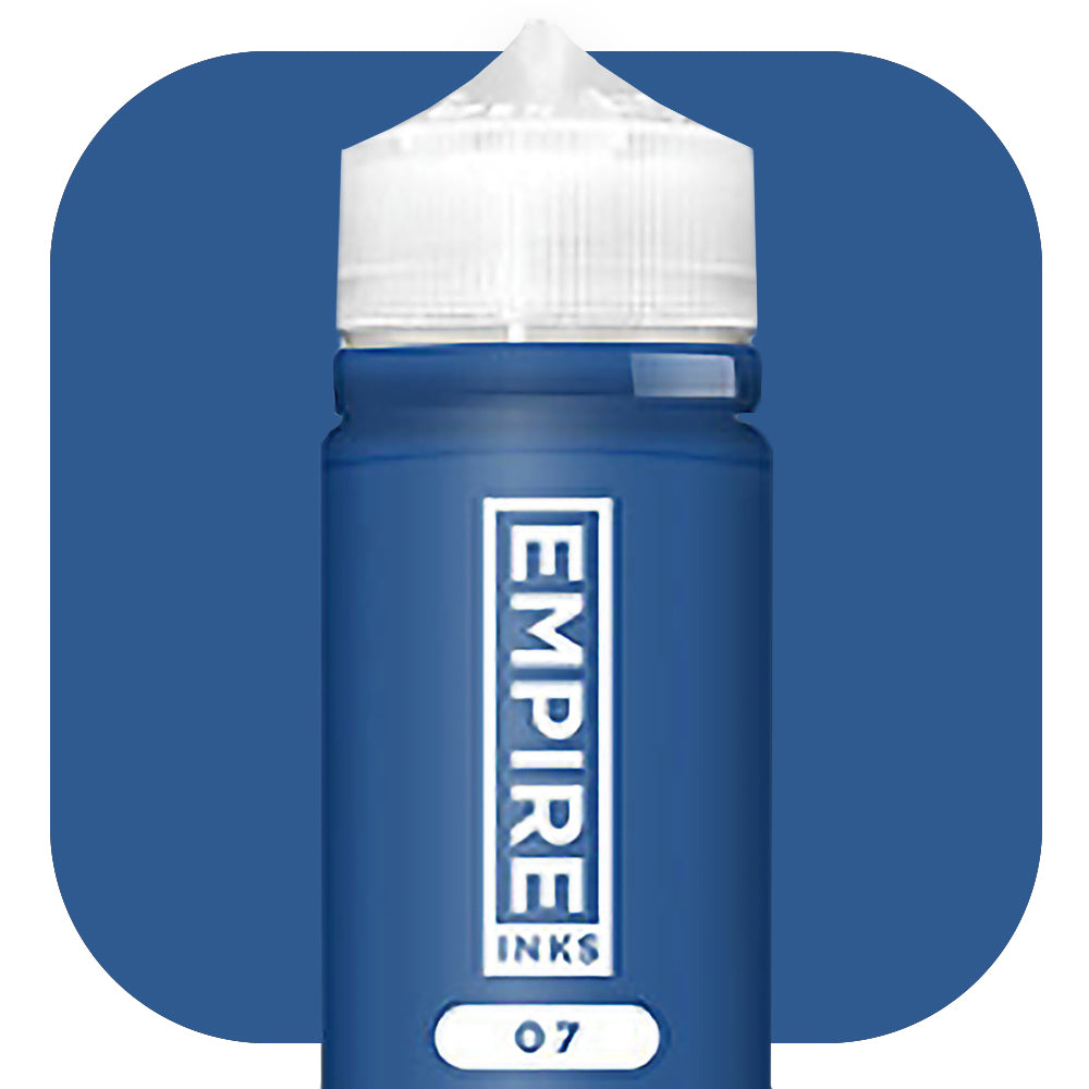 Empire Inks Phthalo Blue Watercolor Paint - Professional Artist Grade for Canvas, Paper & Fabric - Perfect for Painting, Calligraphy & DIY Crafts