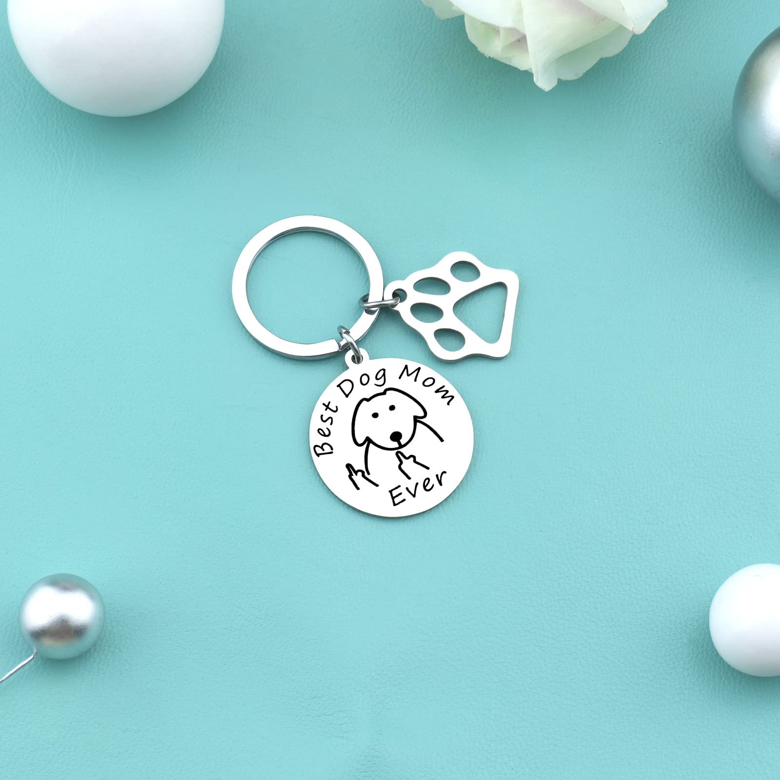 Personalized Dog Mom & Cat Mom Gifts - Engraved Pet Lover Presents for Women, New Puppy Owners & Fur Baby Mamas - Perfect for Birthdays, Mother's Day & Pet Adoption Celebrations