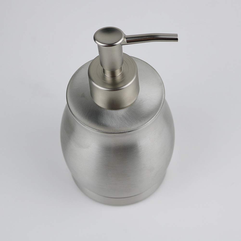 Stainless Steel Shampoo Dispenser Bottle with Pump - Leakproof Refillable Liquid Container for Shower, Bathroom & Travel | Cabilock Hair Care Accessories