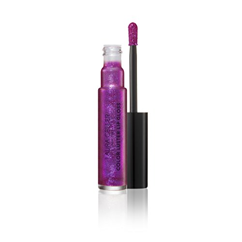 LAURA GELLER NEW YORK Hi-Def Color Luster Lip Gloss Top Coat - Amethyst Glaze Shimmer | Perfect for Evening Out & Special Occasions