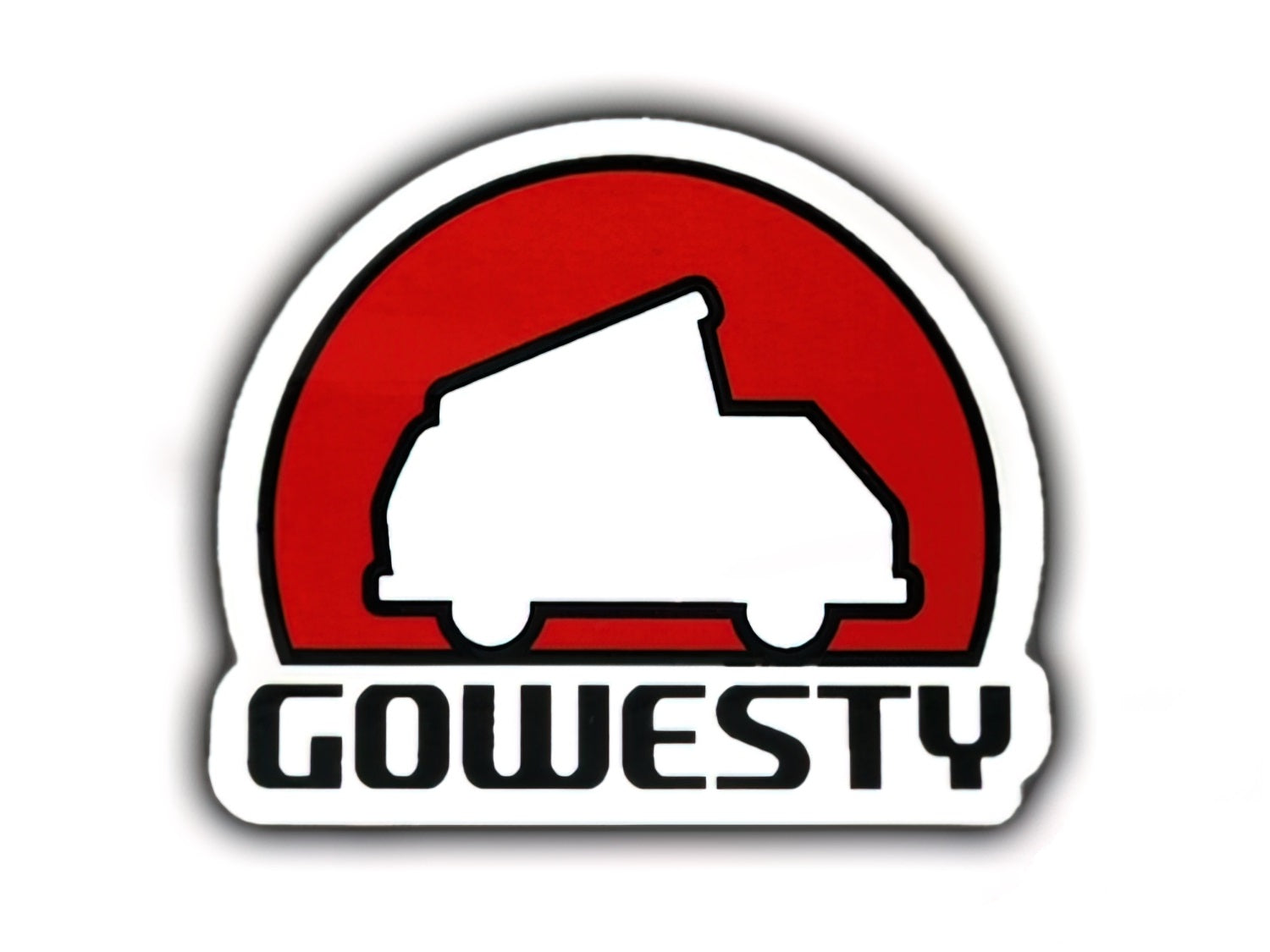 GoWesty Logo Sticker - Premium Vinyl Decal for VW Vanagon, Cars, Laptops & More - Perfect for Outdoor Enthusiasts & Vehicle Customization