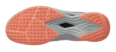Yonex Power Cushion AERUS Z2 Women's Badminton Shoes [Coral] - Lightweight & Comfortable for Indoor Sports & Training