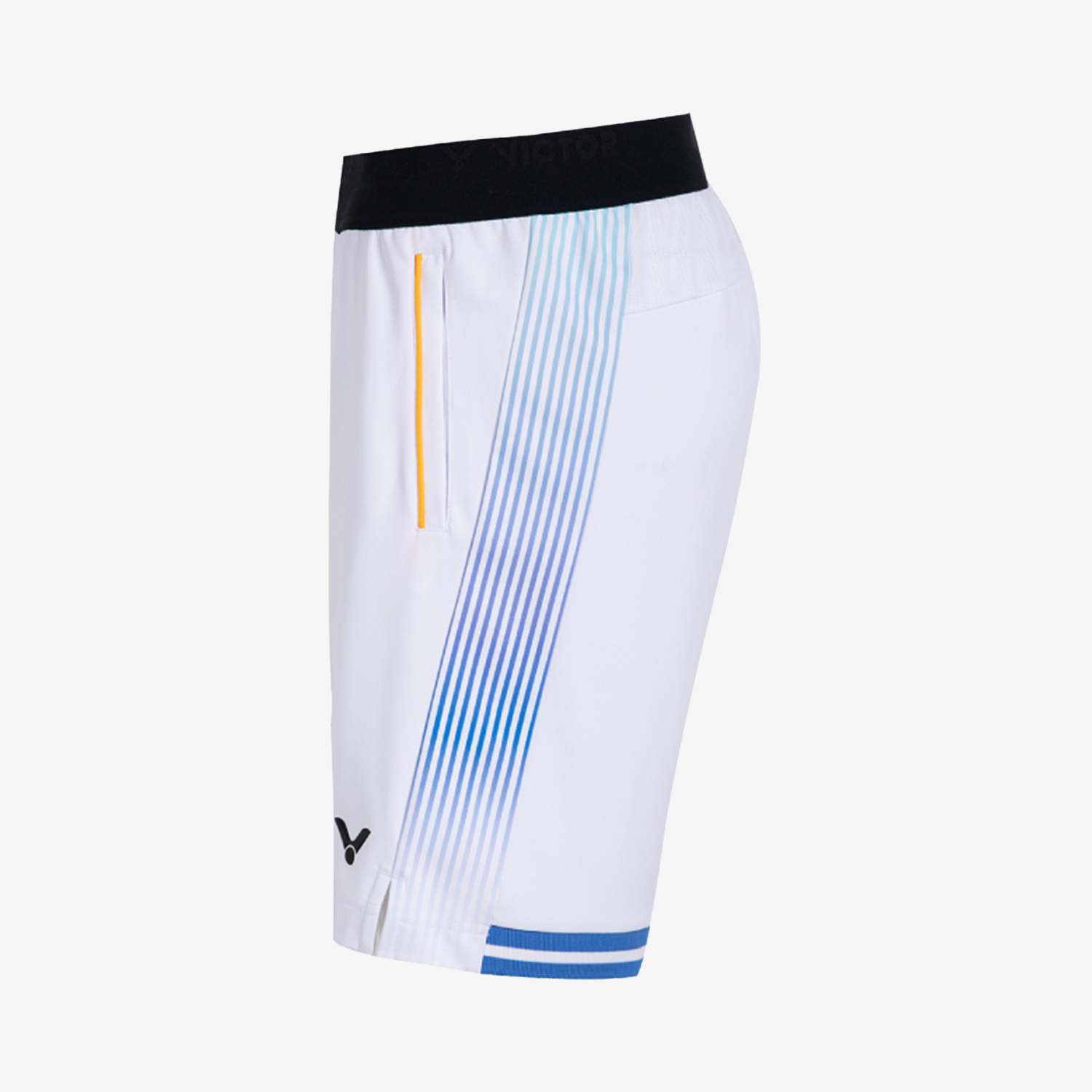 Victor Unisex Tournament Shorts R 45200 - White - Breathable Athletic Shorts for Men & Women - Perfect for Tennis, Running, Gym Workouts & Casual Wear