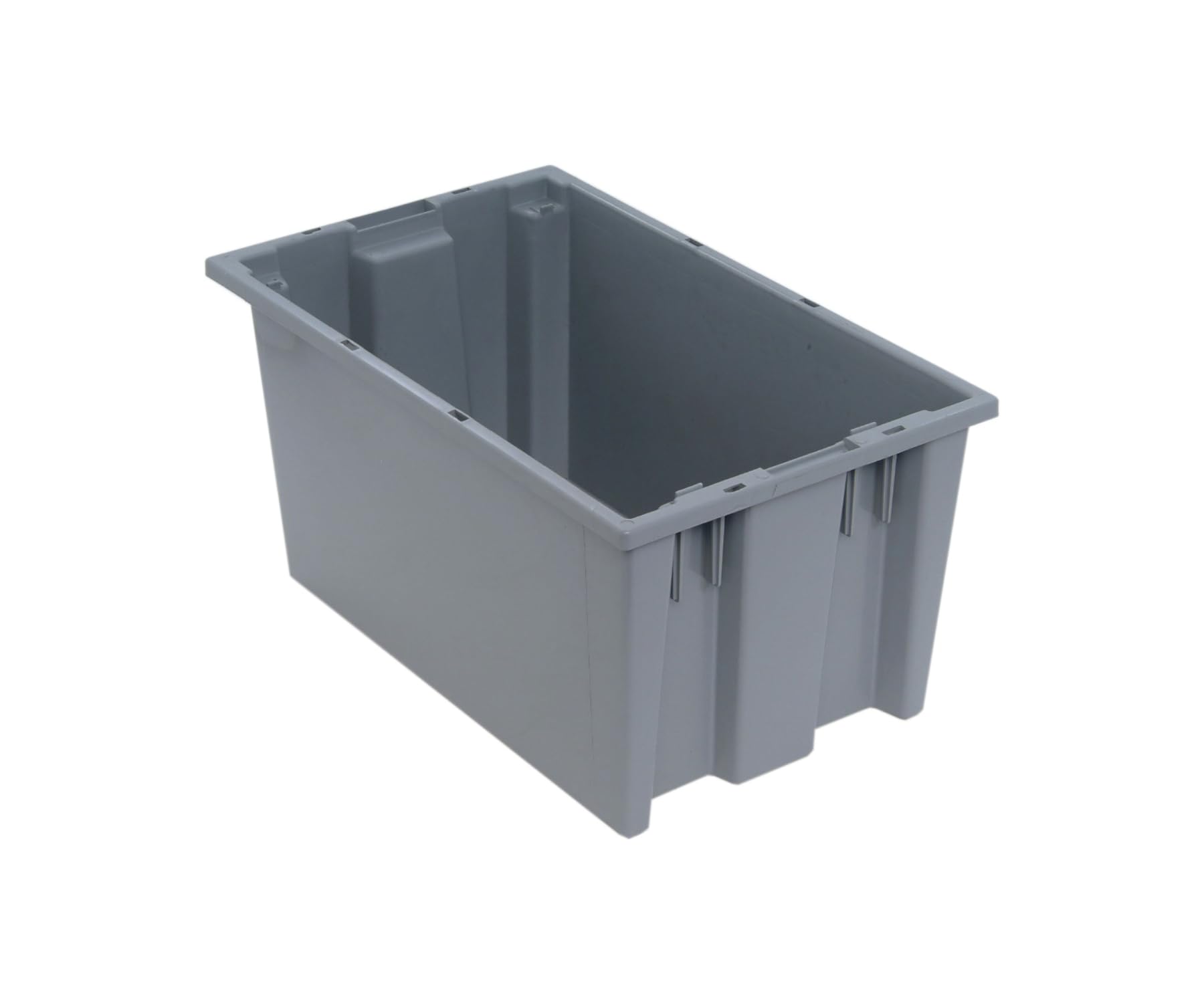 Aviditi BINS112AVI Large Plastic Stackable Storage Bins - 6 Pack, 16