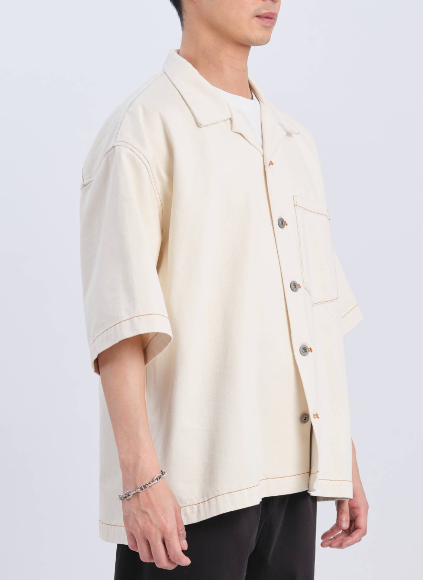 Stylish Cotton Denim Shirt Jacket for Men & Women - Comfortable Casual Wear for Outdoor Activities, Travel & Everyday Use
