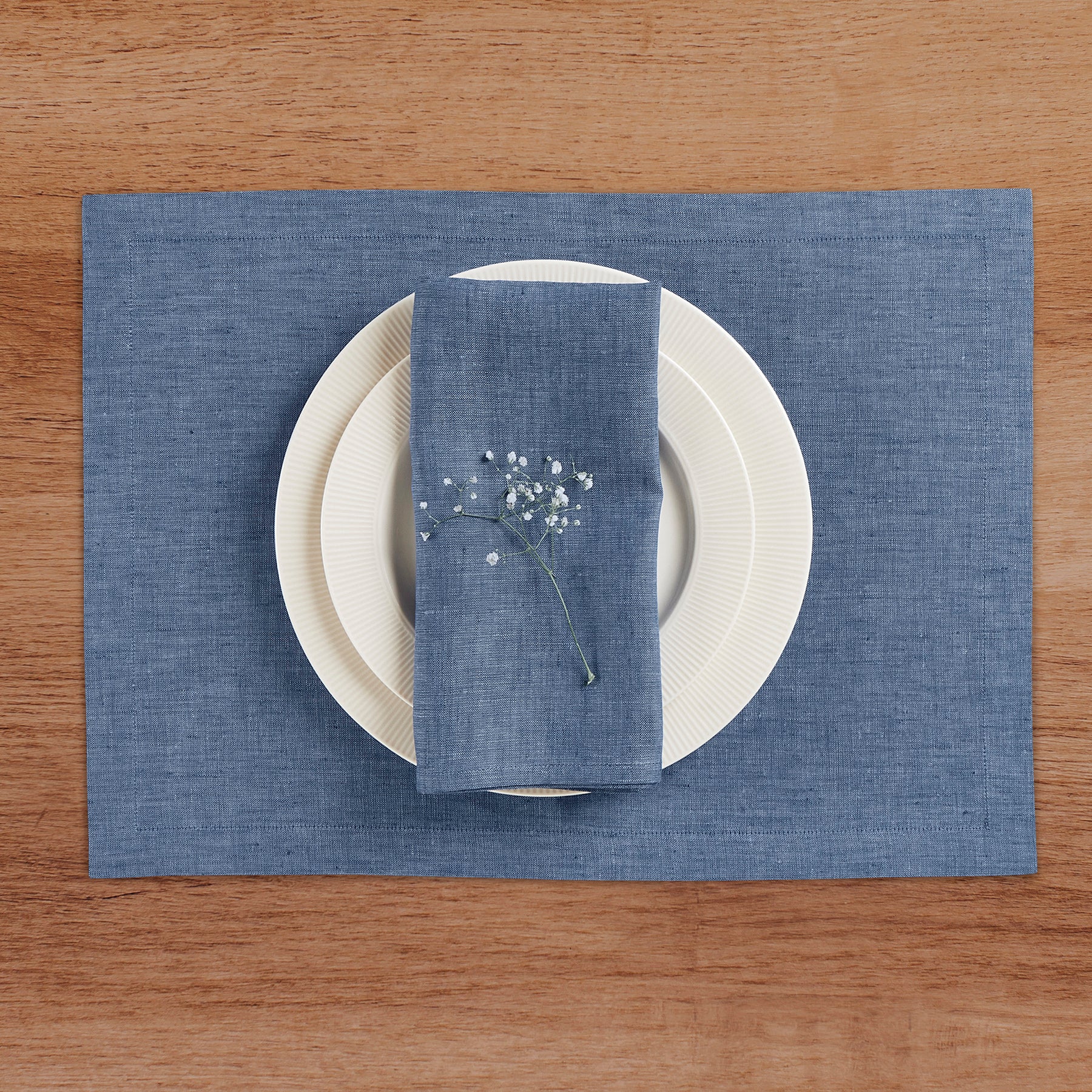 Premium Linen Napkins Set - Soft & Elegant for Dining, Parties & Special Occasions - Athena Collection