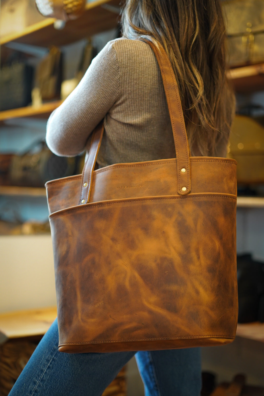 Stylish Golden Wheat Tote Bag - Eco-Friendly Reusable Shopping Bag for Women & Men - Perfect for Groceries, Beach, Work & Travel