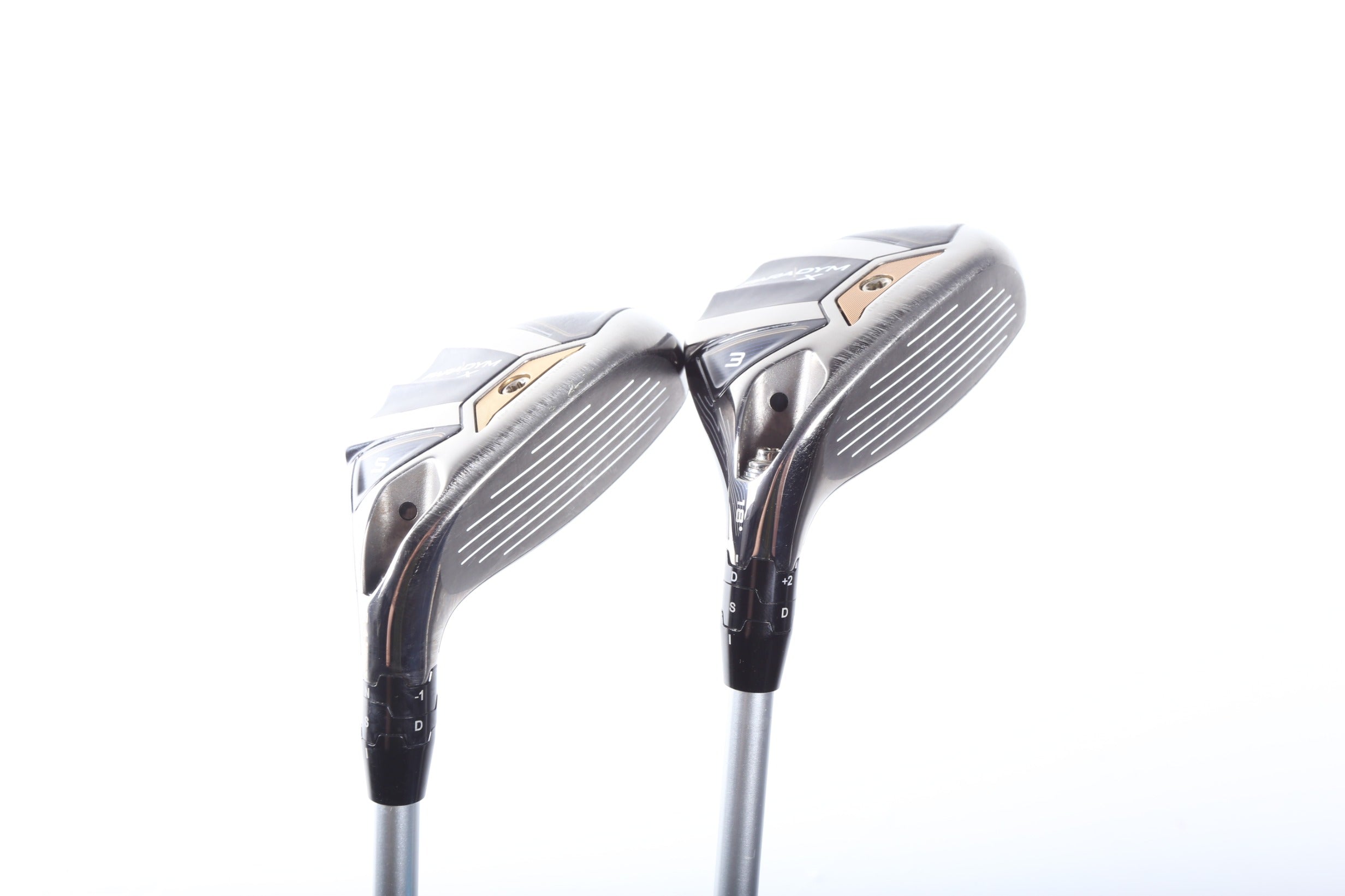 Used Callaway Paradym X Hybrid Golf Club Set - Right Handed 3H & 5H with Seniors Flex | Perfect for Senior Golfers & High Handicap Players on Fairways & Rough