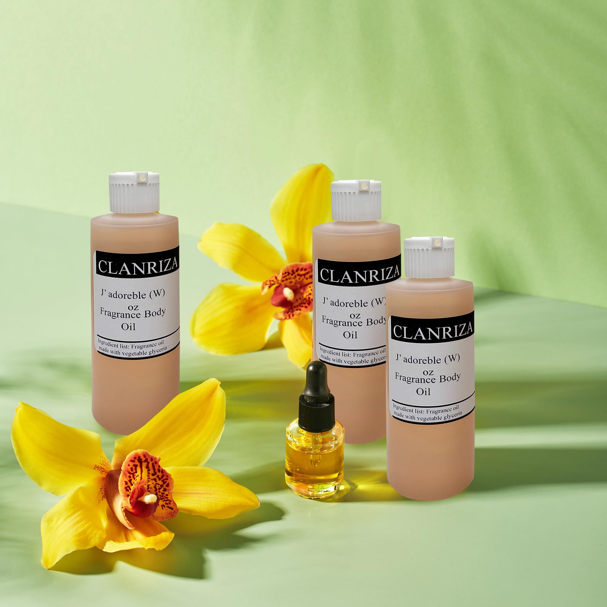 J'Adoreble Women's Scented Body Oil - Moisturizing & Nourishing Skin Care with Fragrance - Perfect for Massage, Spa, and Daily Hydration