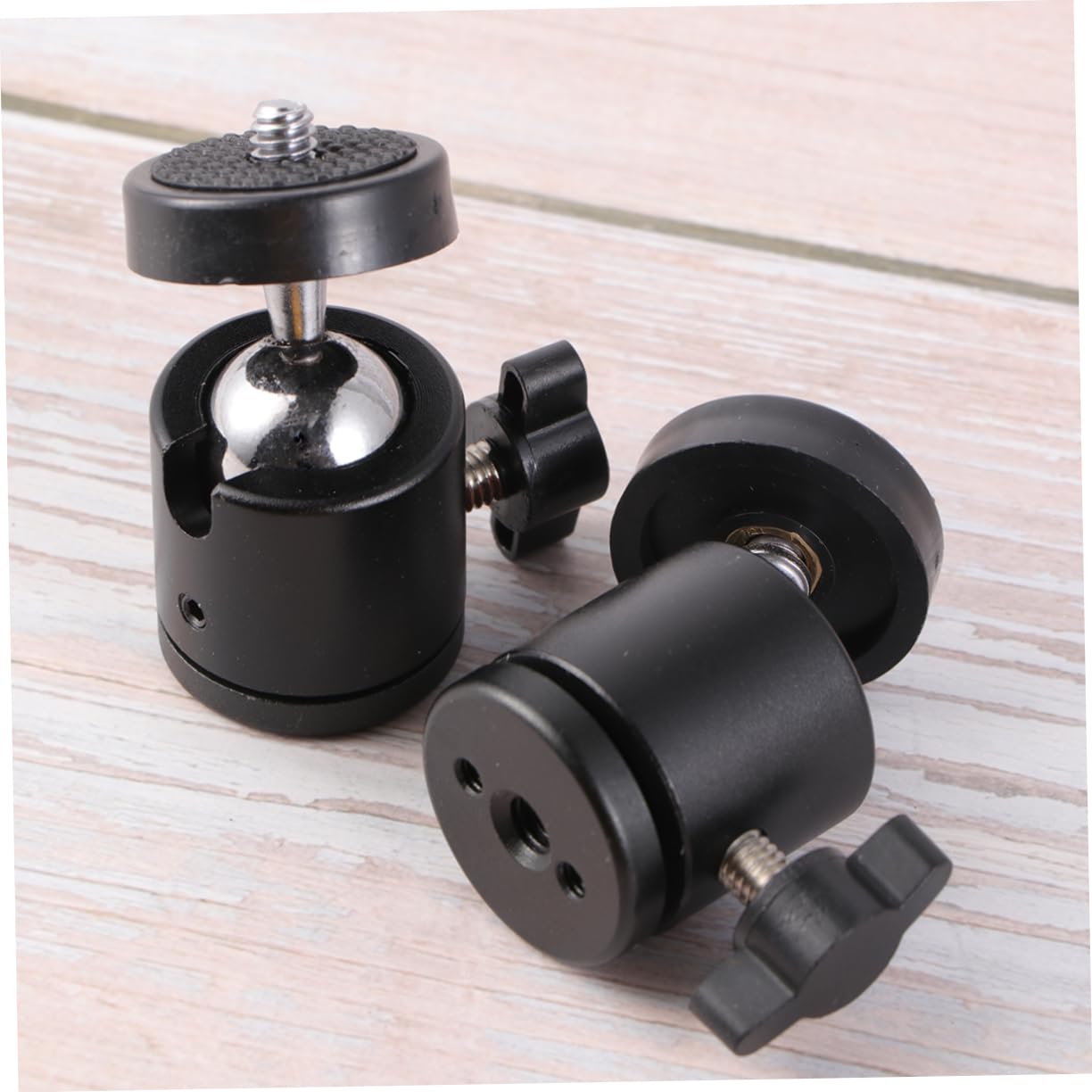 Veemoon 2-Pack 360° Rotating Ball Head Mini Tripod with 1/4