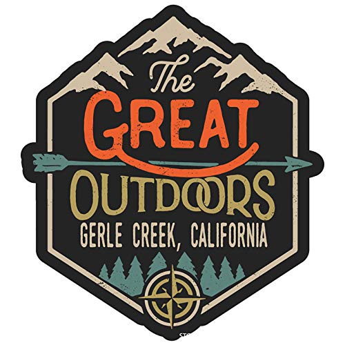 Gerle Creek California The Great Outdoors 4-Inch Fridge Magnet - Perfect for Travel Memories, Office Decor & Souvenir Collecting