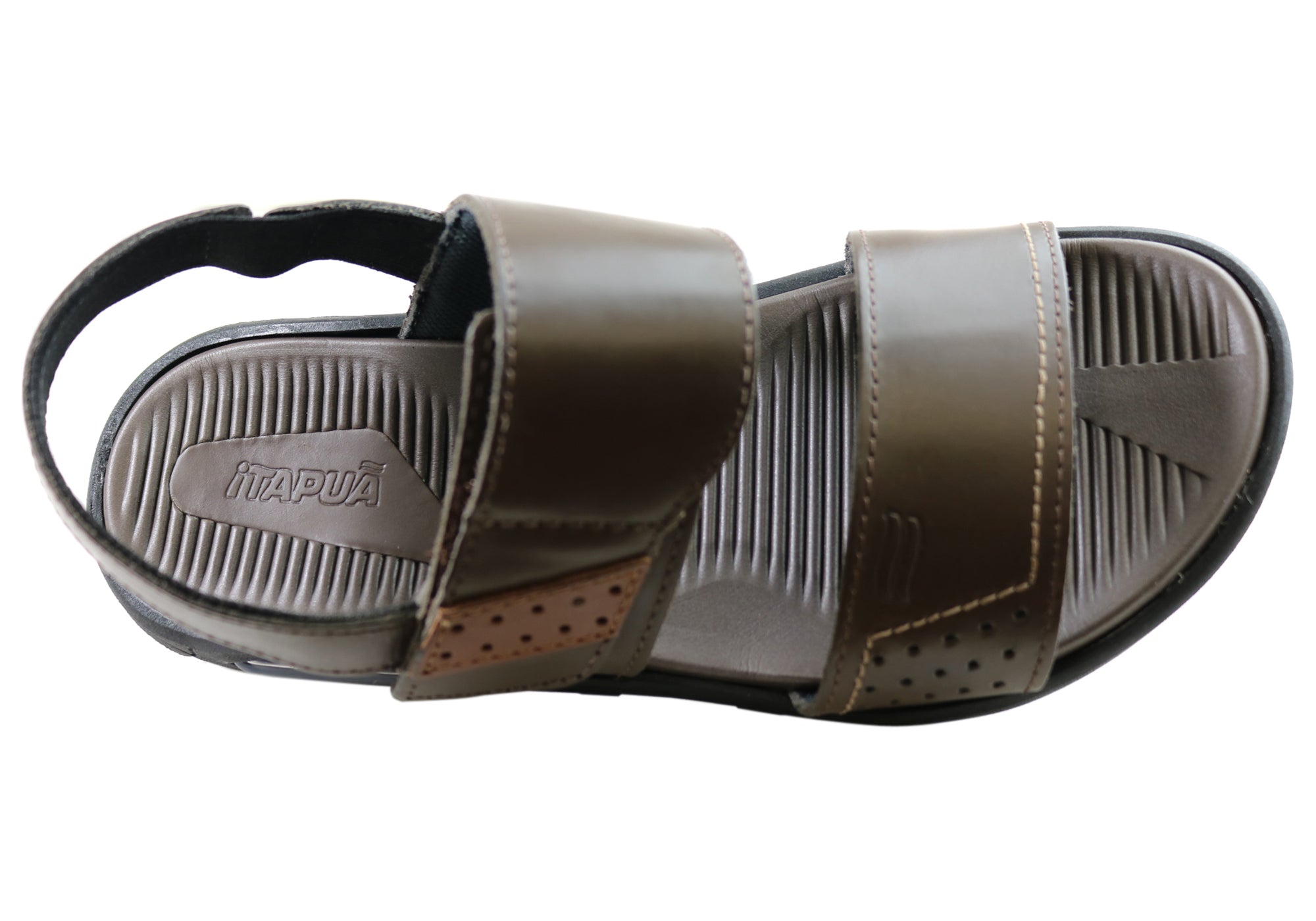 Premium Itapua Pauly Men's Leather Sandals - Handmade in Brazil - Comfortable & Durable for Beach, Travel & Casual Wear