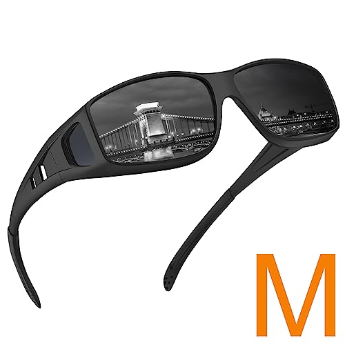 M-black Frame Gray Lens