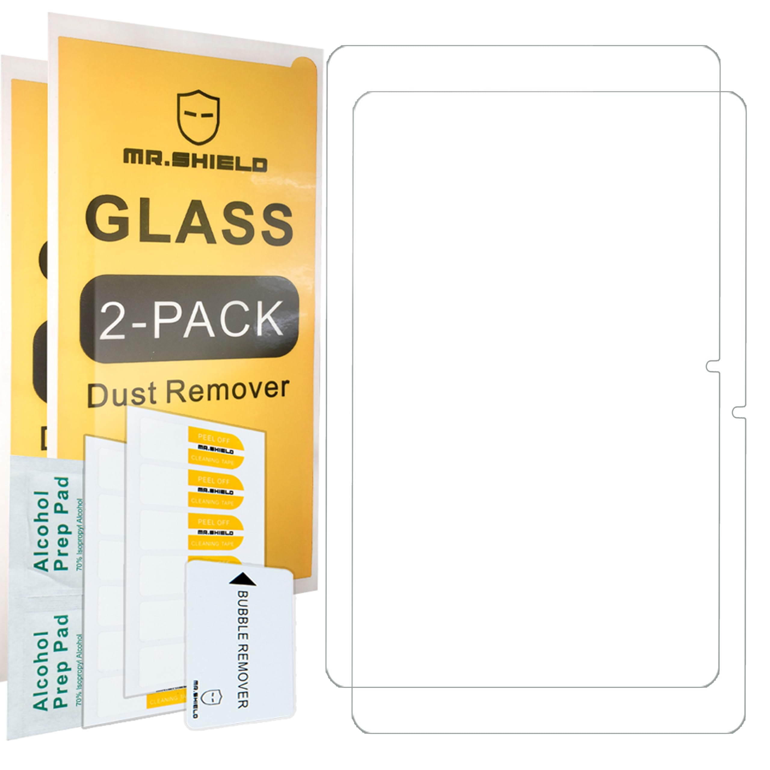 Mr. Shield Tempered Glass Screen Protector for Honor Pad 8 Tablet (12 Inch) - 2 Pack - Anti-Scratch, Bubble-Free, HD Clear - Perfect for Home, Office & Travel Protection