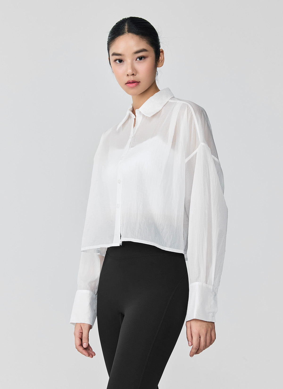 Sheer Mesh Crop Tops for Women - Trendy See-Through Shirts for Summer, Yoga, and Casual Wear | Breathable Fashion Tees for Layering & Street Style Outfits