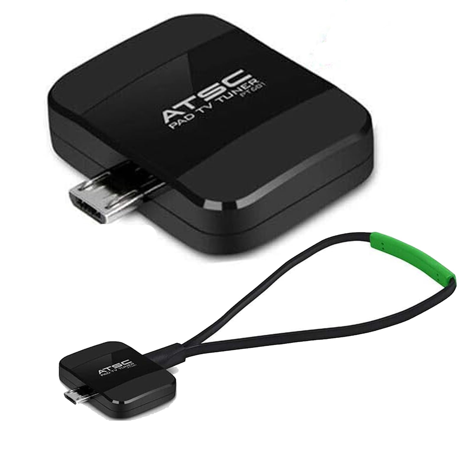 Micro USB TV Tuner Card with Type C Adapter - Freeview HD Receiver for Android, Tablet & PC | Wireless HDTV Stick | No Internet Needed | Watch Live TV Anywhere - Perfect for Travel, Camping & Emergency Preparedness