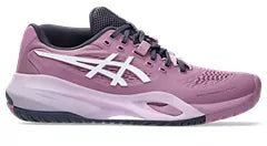 ASICS Women's Gel Resolution X WIDE Tennis Shoes - Ube/White | High-Performance Court Sneakers for Women | Perfect for Competitive Play & Training Sessions