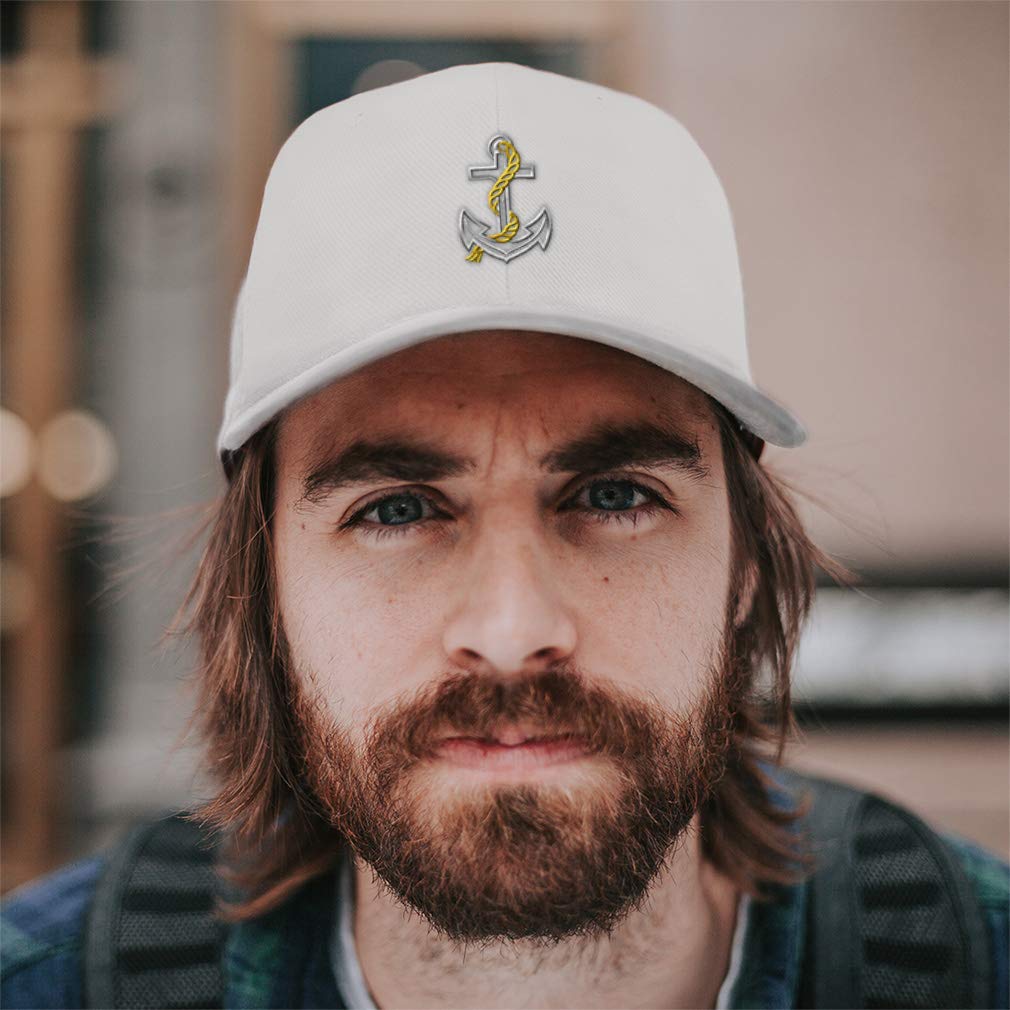 Nautical Anchor Baseball Cap for Men & Women - Stylish Adjustable Lifestyle Hat for Outdoor, Sports, and Casual Wear