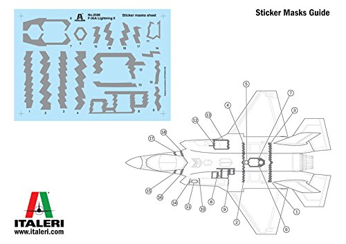 Italeri 2506 Beaker 1:32 Scale Lockheed F-35 Lightning II Aircraft Model Kit - Perfect for Collectors, Military Enthusiasts & Scale Model Builders