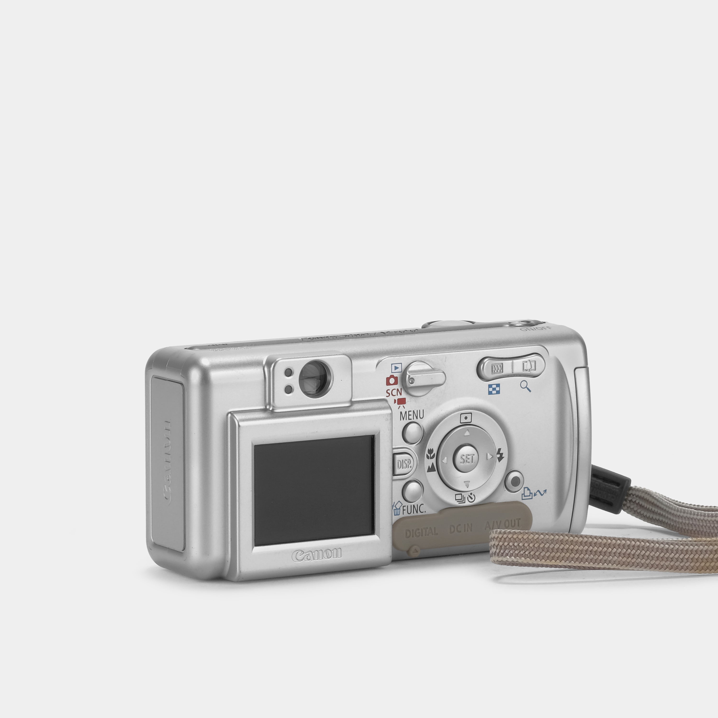 Canon PowerShot A400 Digital Camera - 16MP, 4x Optical Zoom, 720p HD Video, Compact & Lightweight (Grey) - Perfect for Travel, Family Photos & Everyday Use