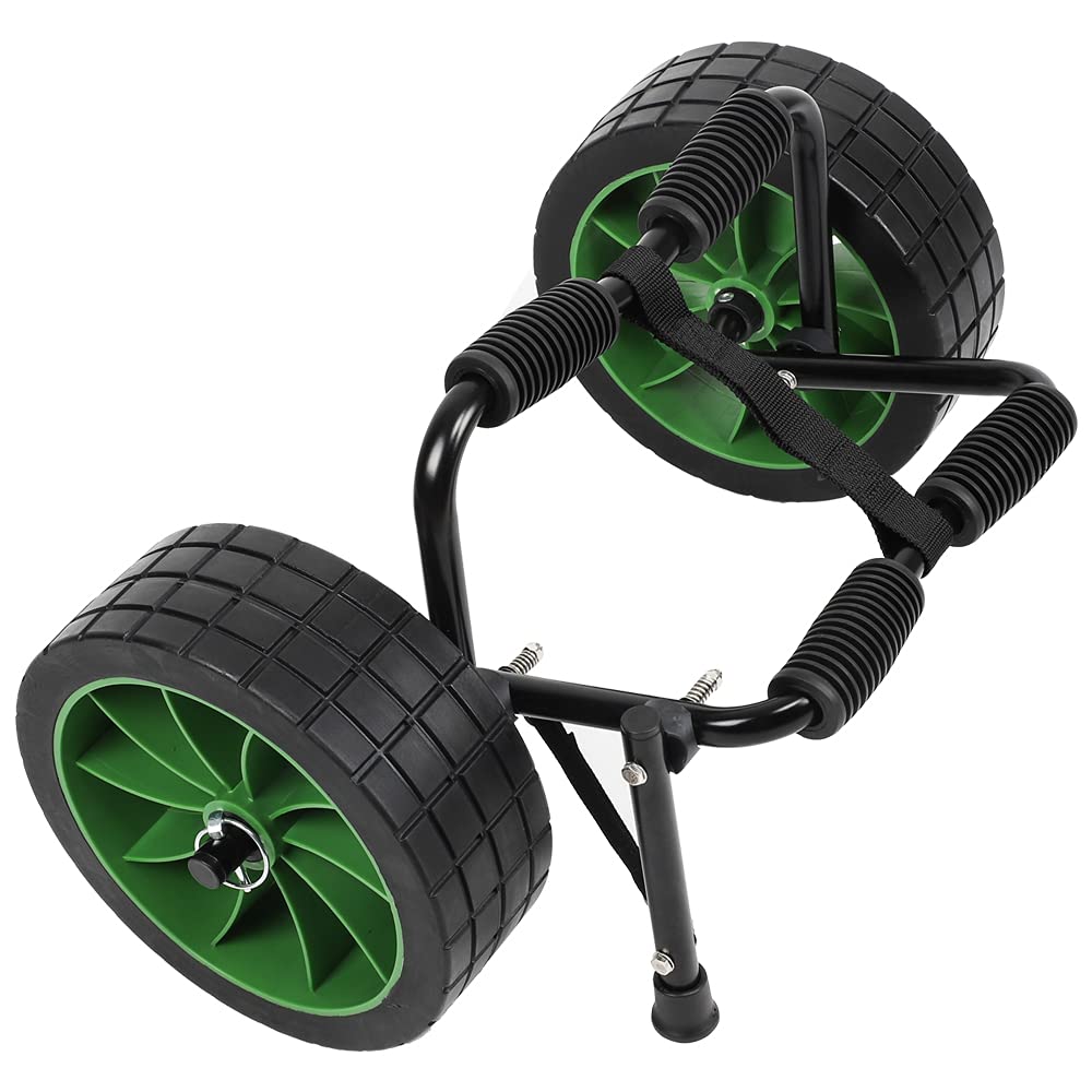 MSC Kayak Cart - Heavy Duty Kayak Trolley & Canoe Carrier with Wheels - Portable Boat Dolly for Easy Transport - Perfect for Beach, Lake & Outdoor Water Sports