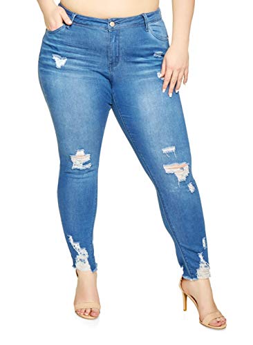 Wax Jeans 90090xl Medium Blue