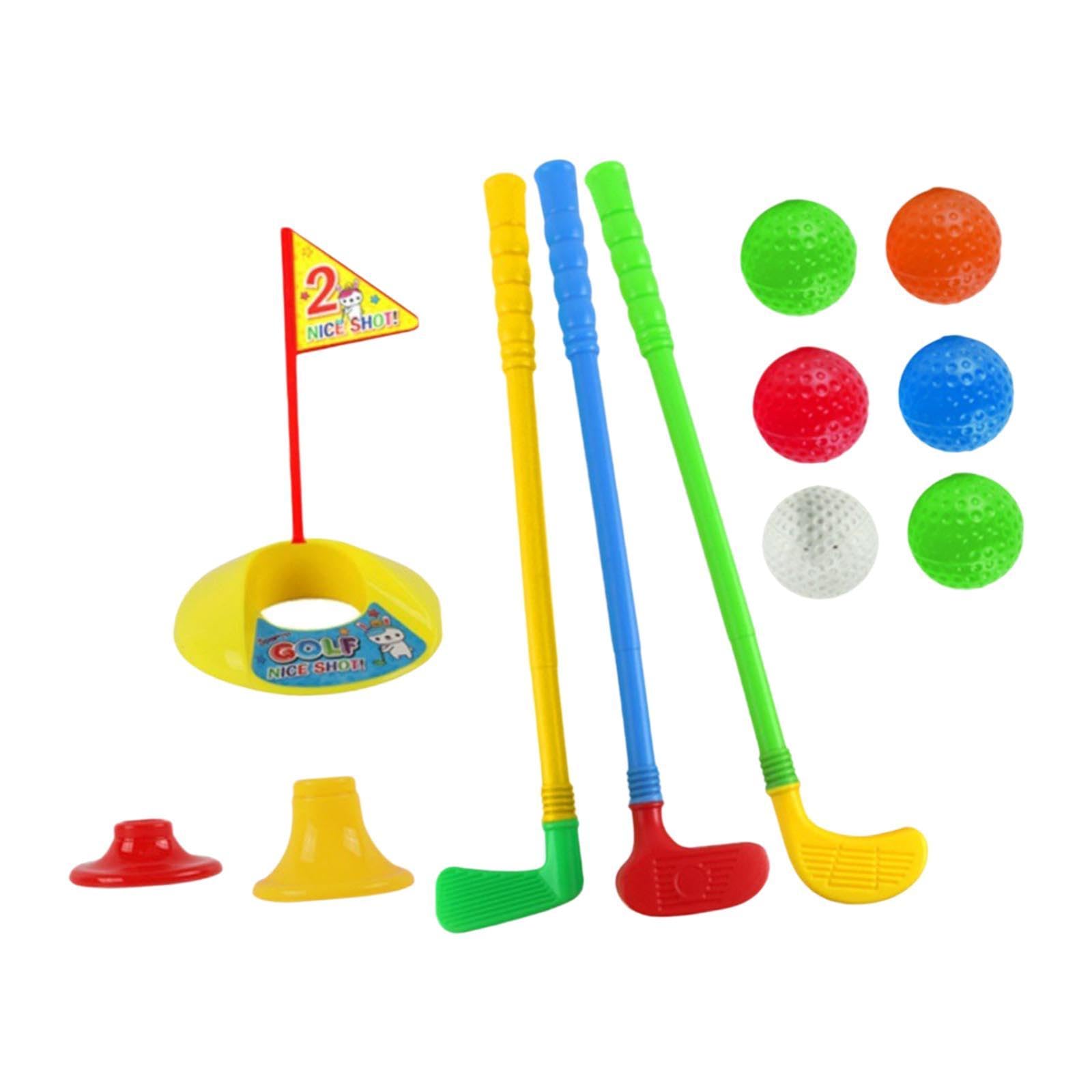 **MagiDeal 13-Piece Kids Golf Set - Toddler Golf Clubs with Training Balls & Carry Bag - Perfect for Backyard, Garden & Indoor Play - Ideal Birthday Gift for Boys & Girls**