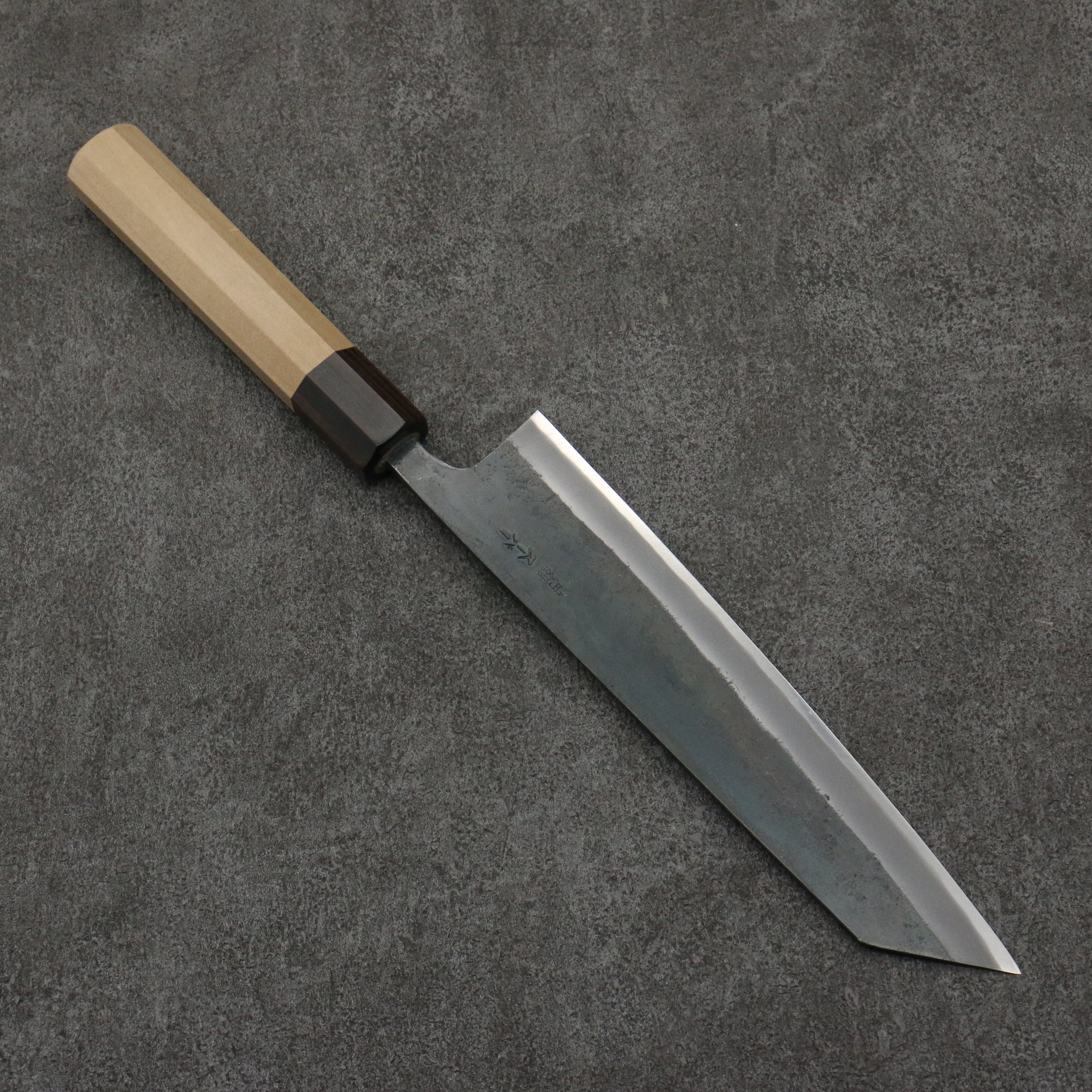 Premium Seisuke Blue Super Black Kiritsuke Gyuto Knife 210mm - High Carbon Steel Blade with Magnolia & Ebony Handle - Perfect for Sushi, Sashimi, and Japanese Cuisine Preparation