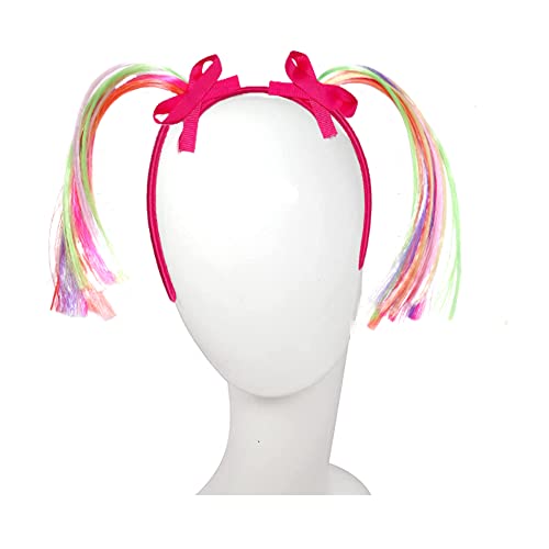 Multicolor Choti with Hairband Set of 4