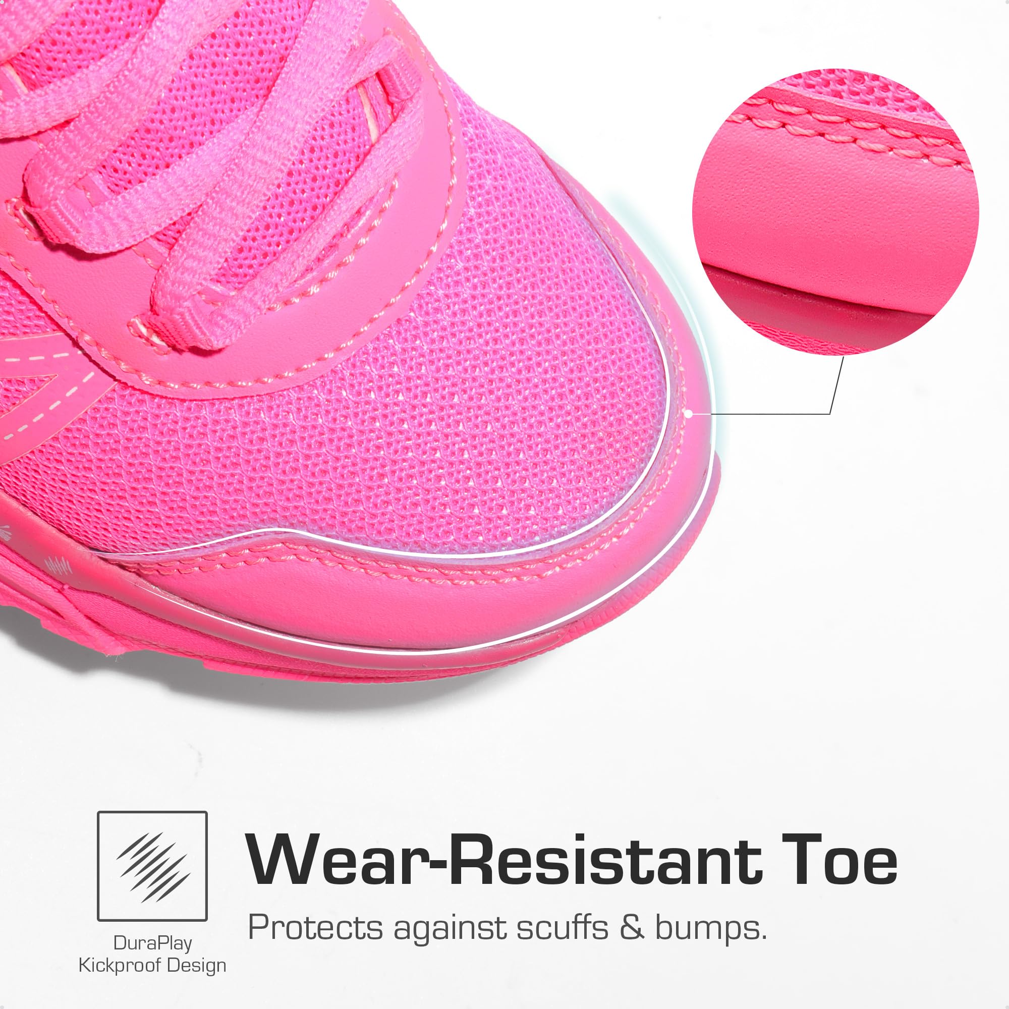 DREAM PAIRS Kids' Tennis Shoes - Non-Slip Athletic Sneakers for Boys & Girls | Lightweight Running & Walking Shoes for Little & Big Kids | Perfect for School, Playground & Daily Activities