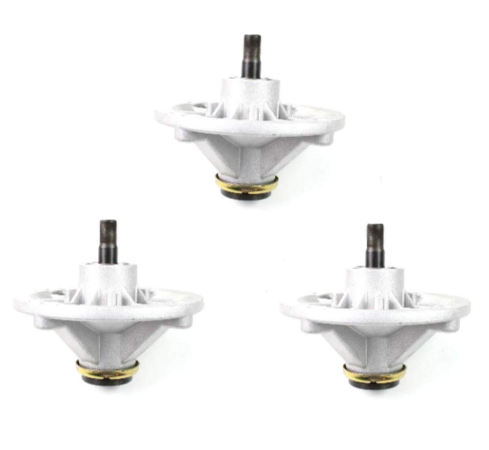 OakTen 3-Pack Spindle Assembly Replacement for Toro & Lawn-Boy 42-50 inch Timecutter Zero-Turn Mowers - Compatible with Models 110-6866 & 117-1192 - Durable Lawn Mower Parts for Professional Landscaping & Home Yard Maintenance