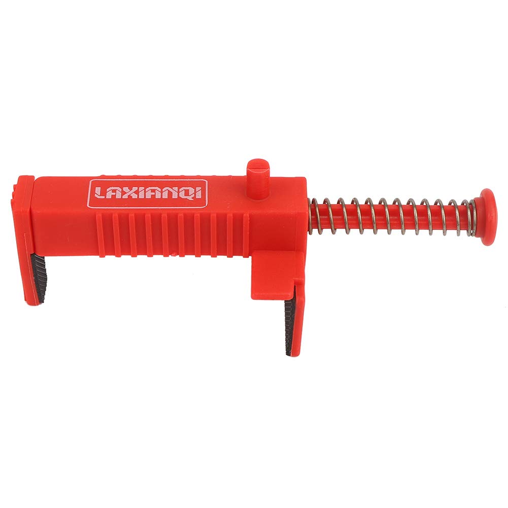 2-Pack Red Plastic Brick Liner Runners - 16.4 x 6.4 x 4.5cm Brick Clamps & Leveling Tool for Construction, Masonry, and Plumbing | Perfect for Bricklaying, Tile Installation, and DIY Home Projects