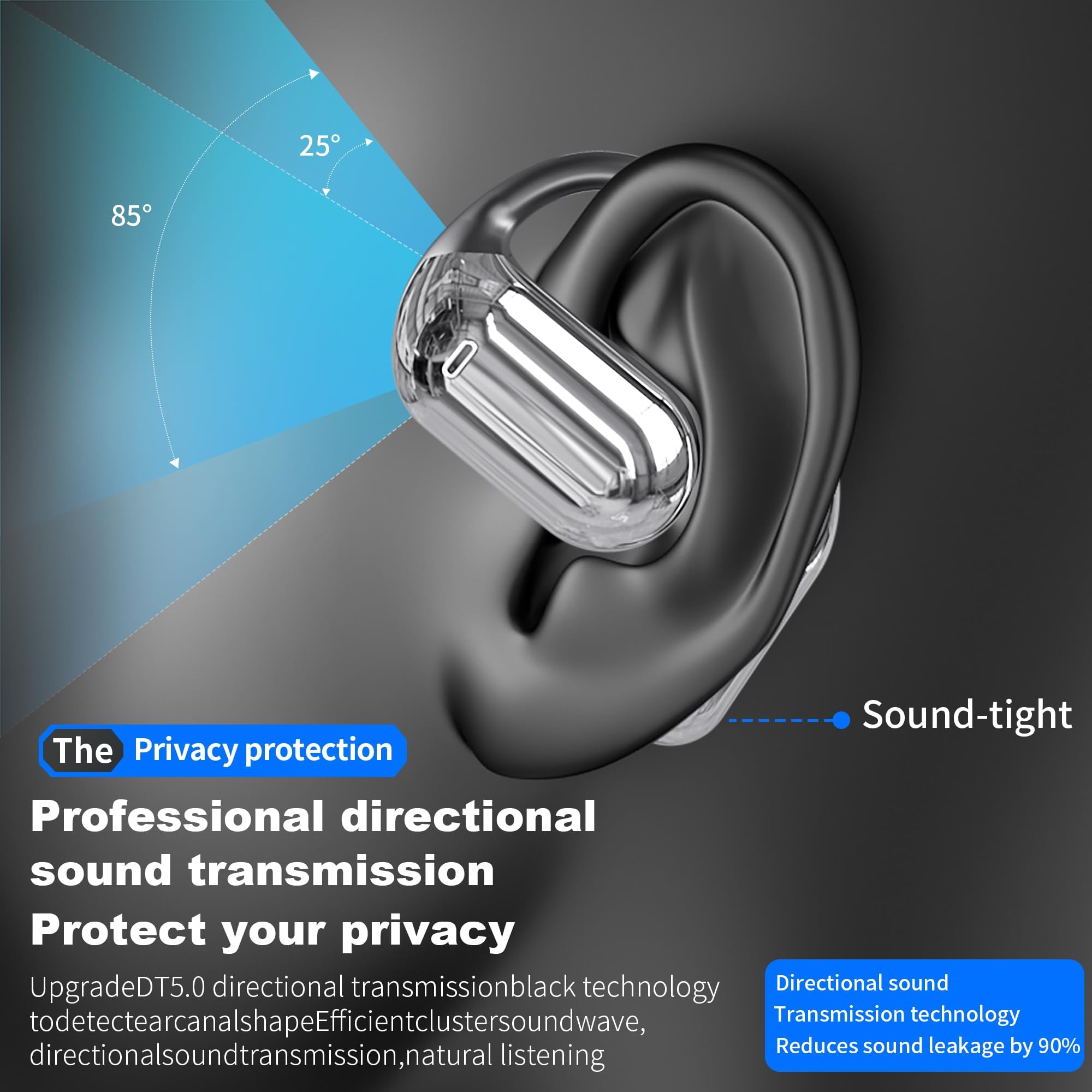 Wireless Earbuds with Real-Time AI Language Translation - 3-in-1 Bluetooth Earbuds with HD Sound & Long Battery Life for Business Meetings, Language Learning & International Travel (Black, No Subscription Required) - Perfect for Multilingual Communication On-The-Go