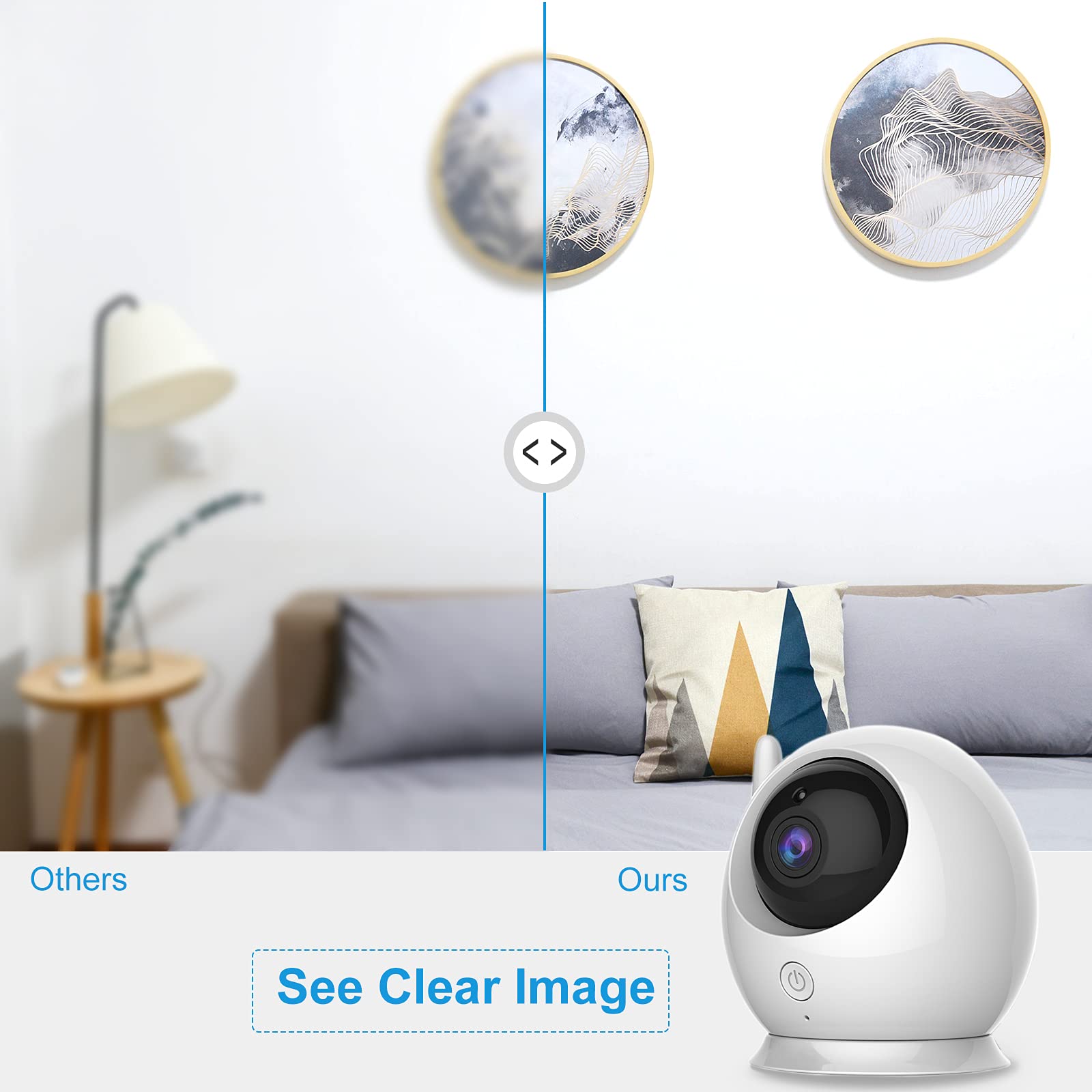Wireless Video Baby Monitor with 4.3