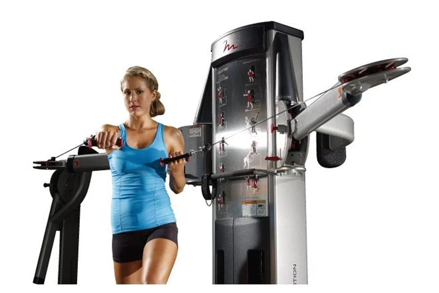 Freemotion Genesis G624 Dual Cable Cross Trainer - Full Body Workout Machine for Home Gym, Cardio & Strength Training | Perfect for Small Spaces & Fitness Enthusiasts