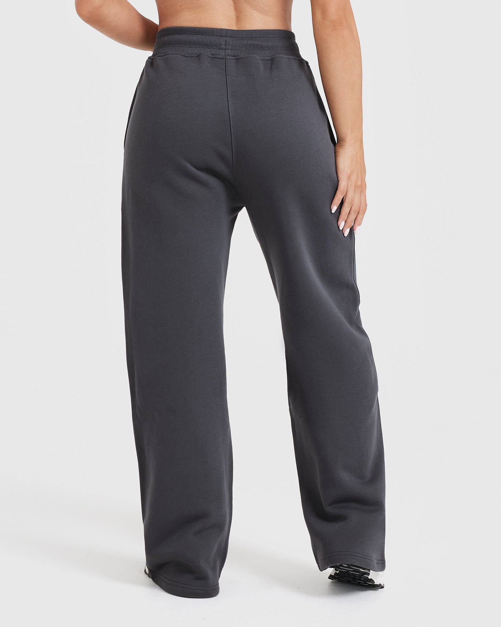 All Day Straight Leg Joggers for Women - Soft & Comfortable Lounge Pants | Perfect for Yoga, Running, Travel & Casual Wear | Coal Color