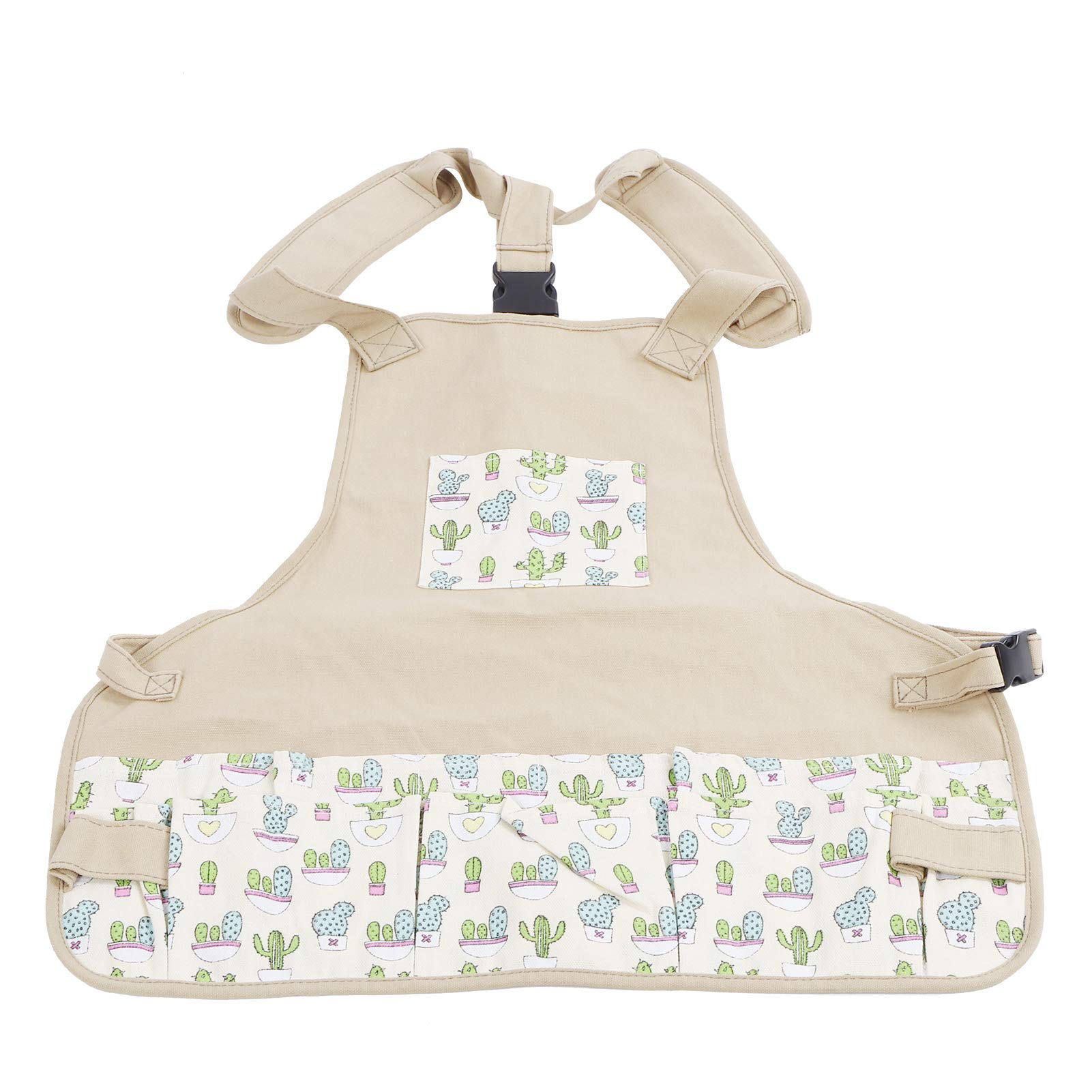 AlvinliteHome Chef Apron - Multi-Functional Kitchen, BBQ & Gardening Apron with Cute Cartoon Design - Perfect for Cooking, Grilling & Outdoor Activities