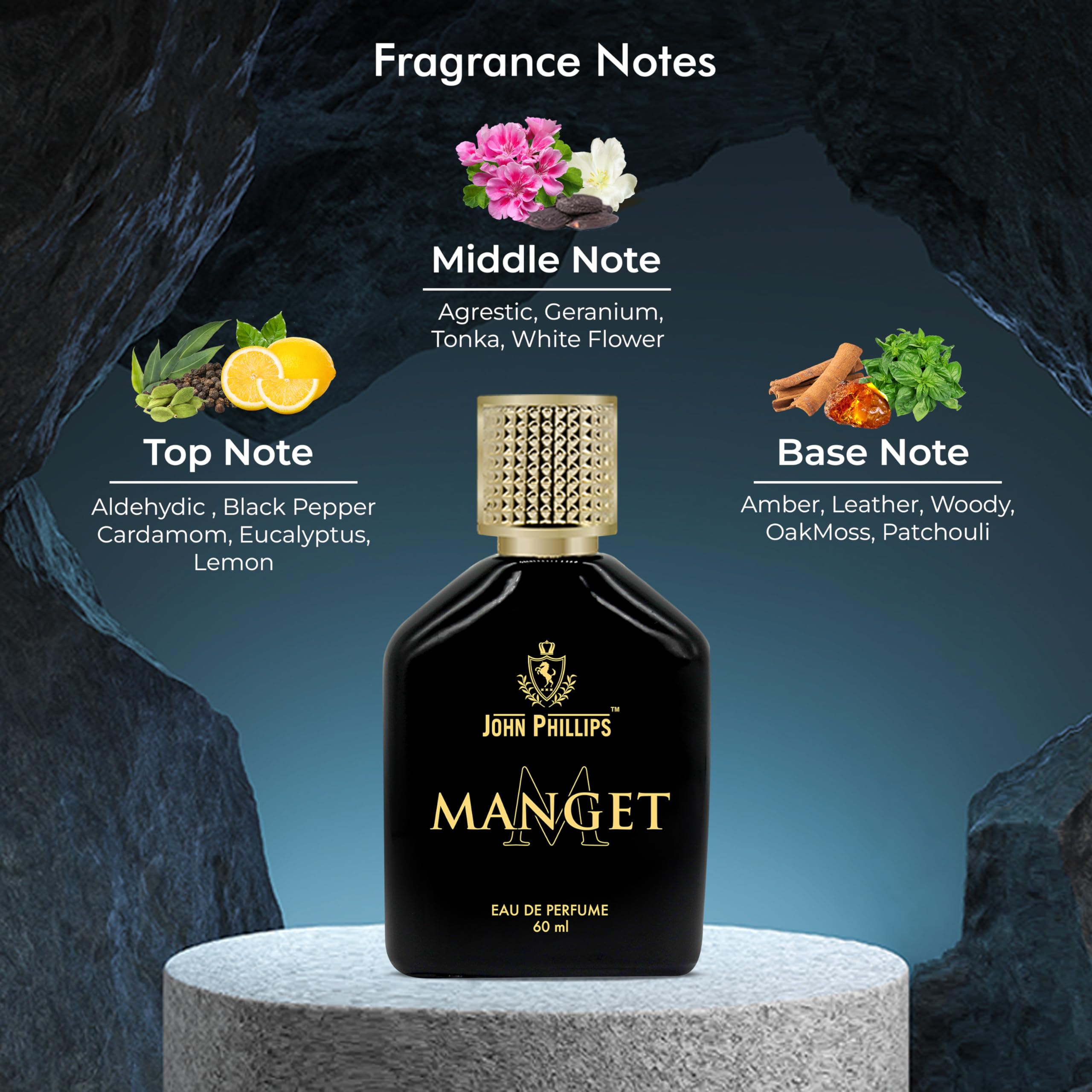 John Phillips™ Magnet & XX Zone Cologne for Men | Long-Lasting Eau De Toilette | Daily Wear Fresh Scent | Perfect for Office, Date Night & Special Occasions
